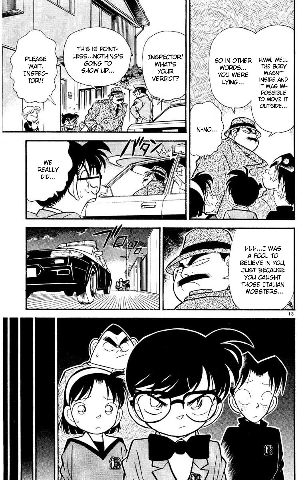 Detective Conan Chapter 57 page 14 - Chapter 57: Mysterious Brothers