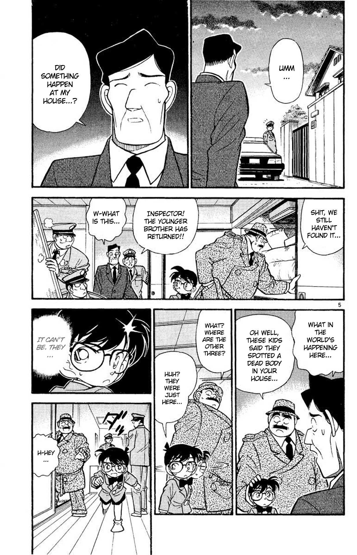 Detective Conan Chapter 57 page 6 - Chapter 57: Mysterious Brothers
