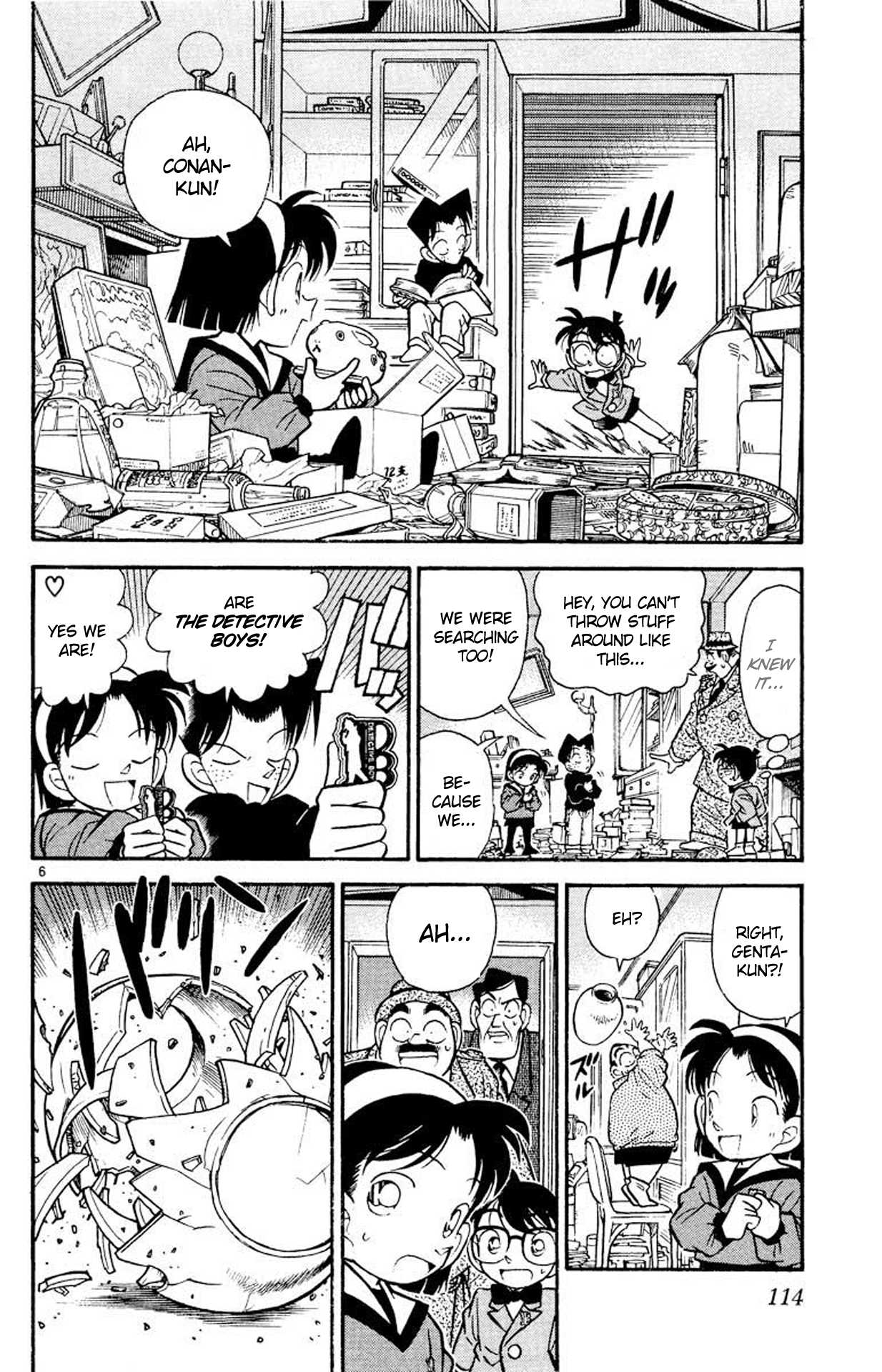 Detective Conan Chapter 57 page 7 - Chapter 57: Mysterious Brothers