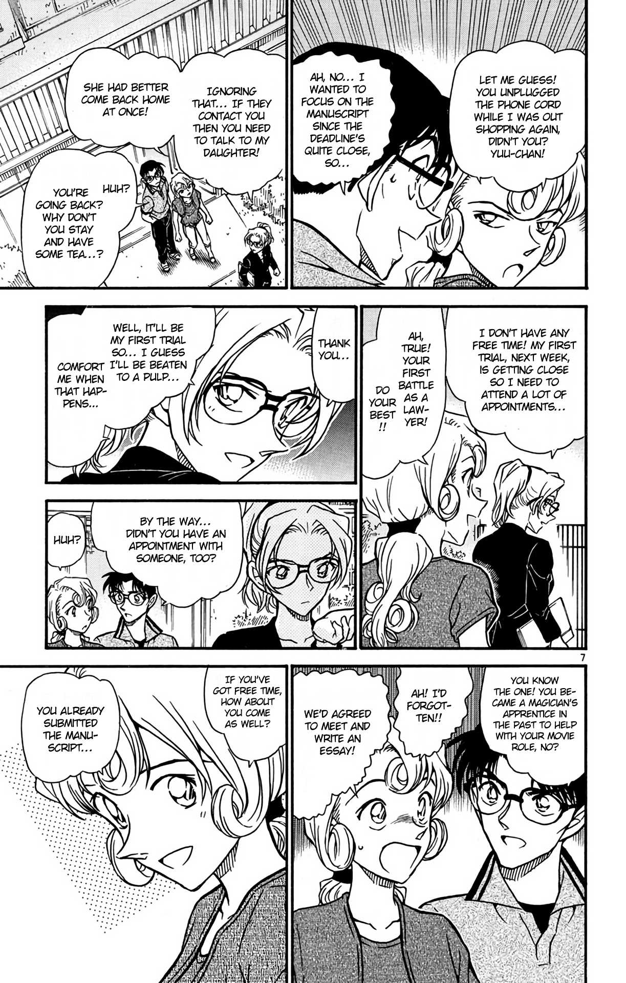 Detective Conan Chapter 572 page 8 - Chapter 572: Daytime