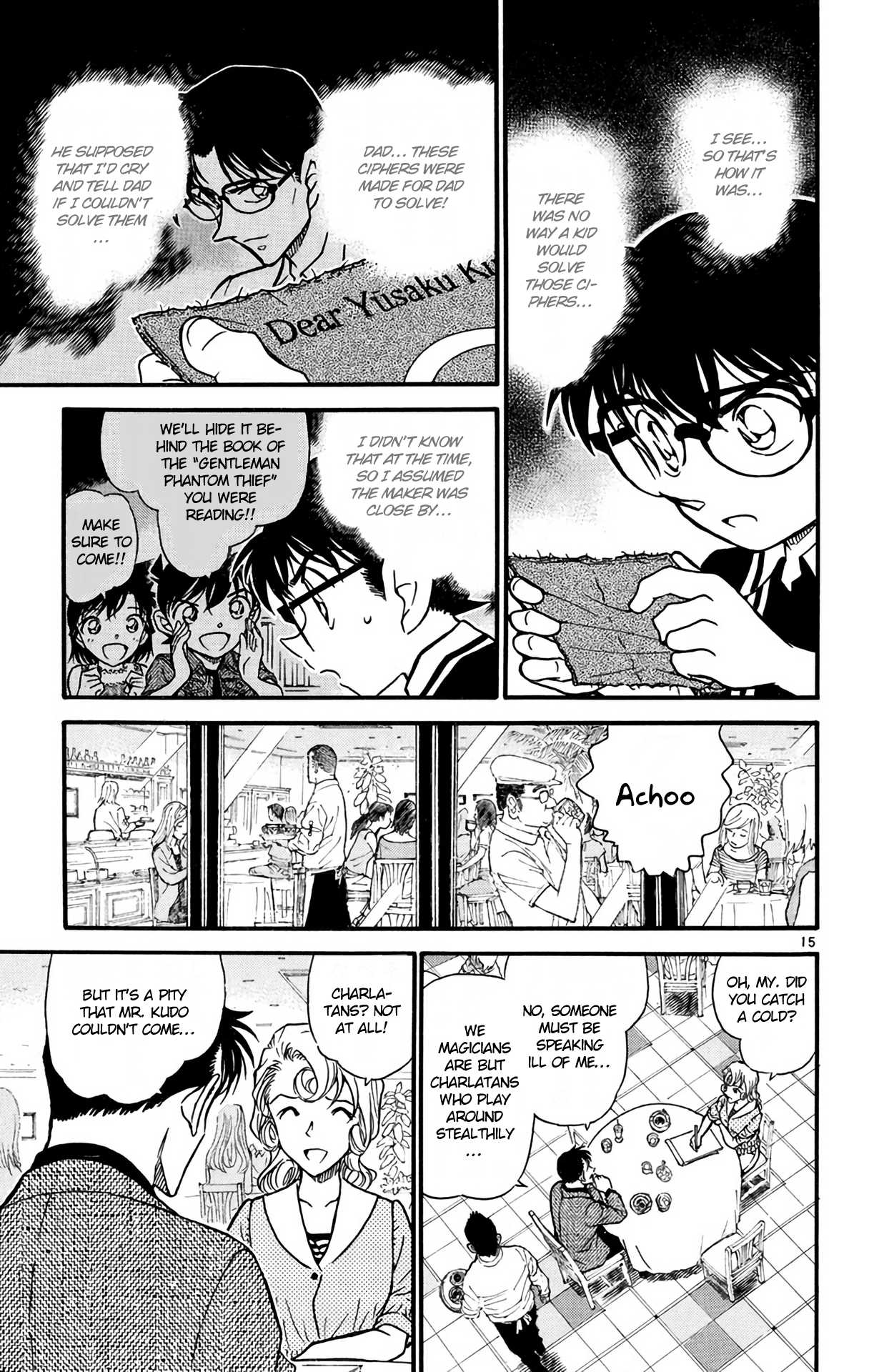 Detective Conan Chapter 573 page 16 - Chapter 573: Sunset