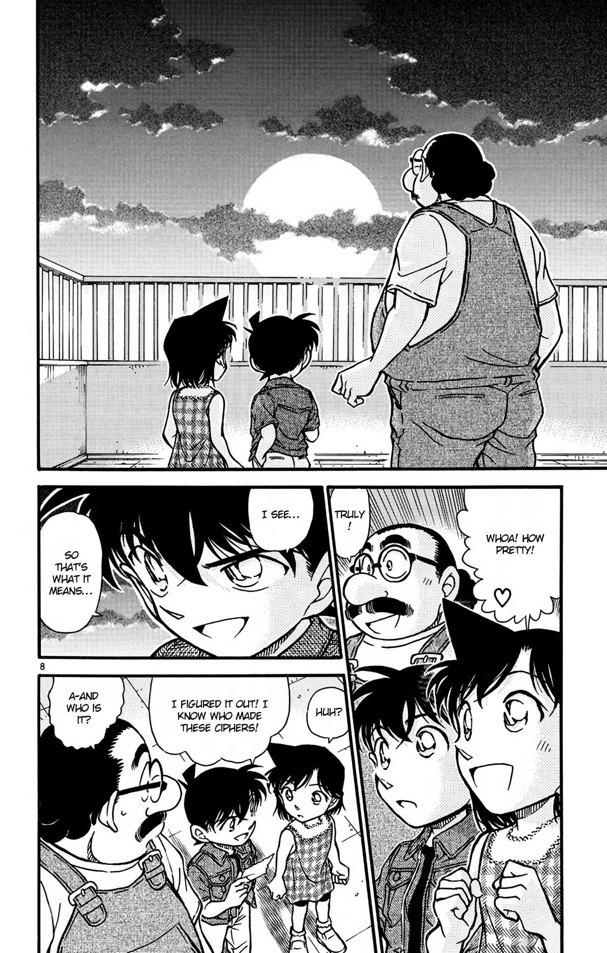 Detective Conan Chapter 573 page 9 - Chapter 573: Sunset