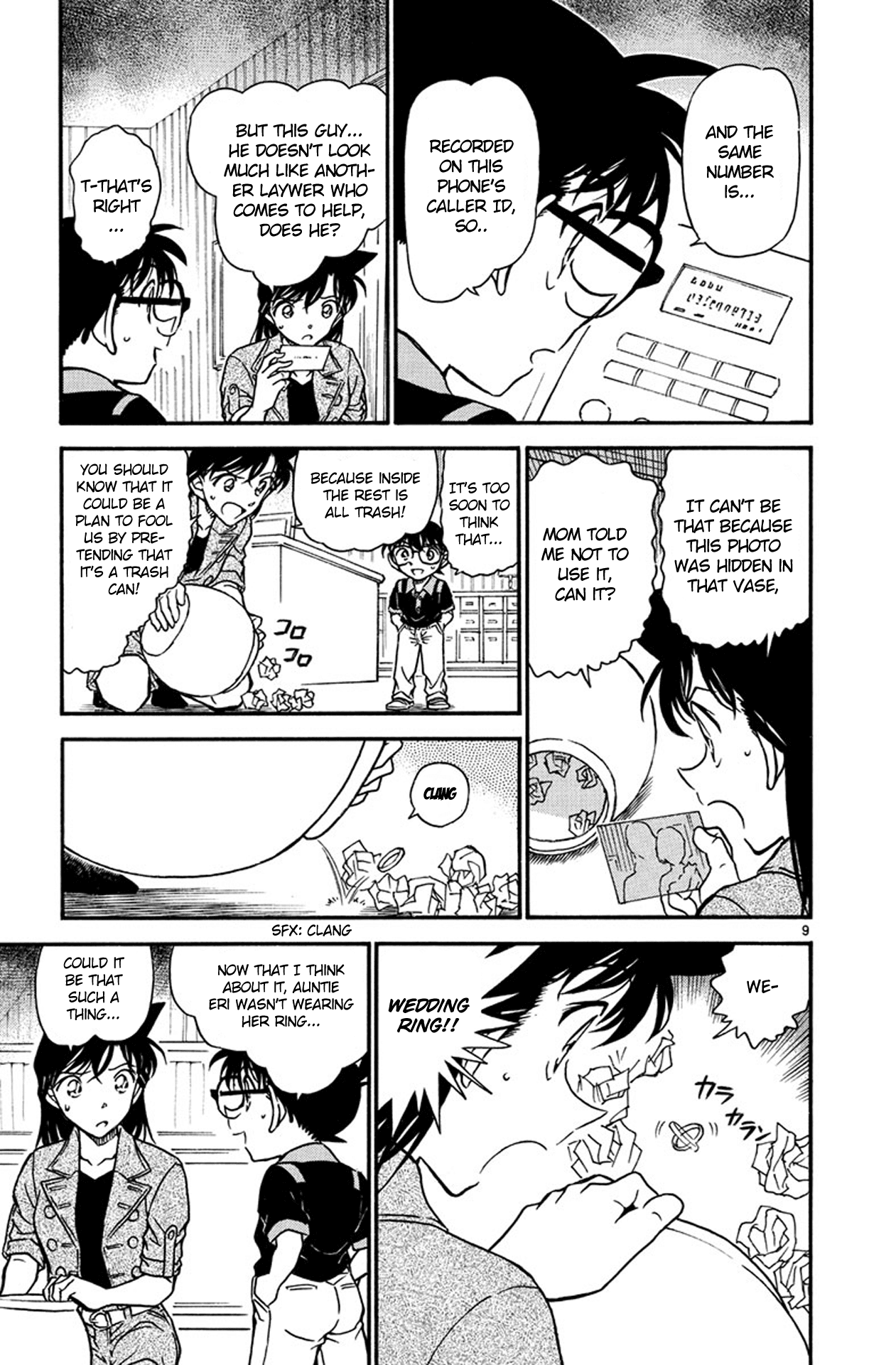 Detective Conan Chapter 574 page 10 - Chapter 574: Kisaki Eri's Secret (1)