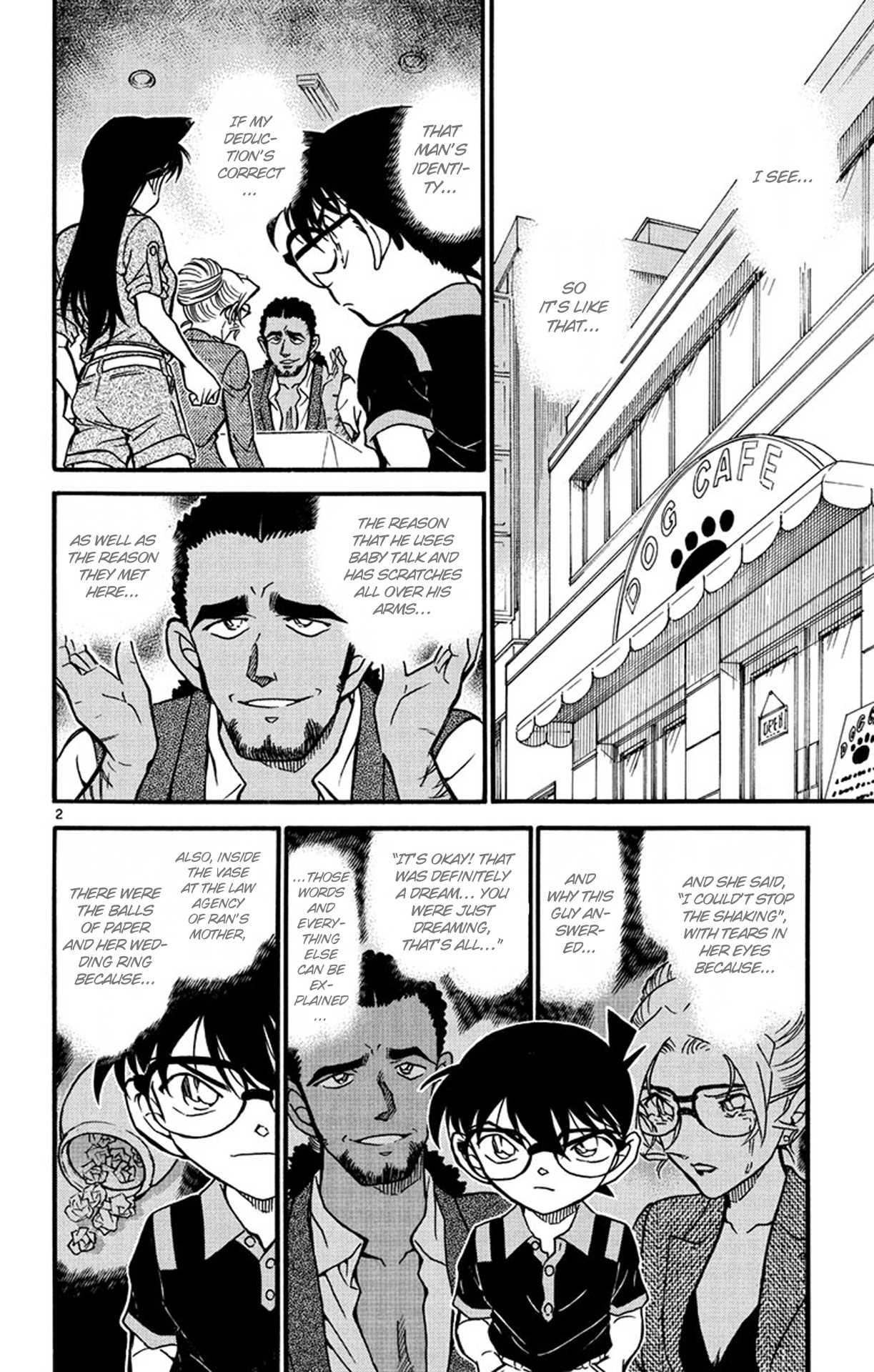 Detective Conan Chapter 575 page 3 - Chapter 575: Kisaki Eri's Secret (2)