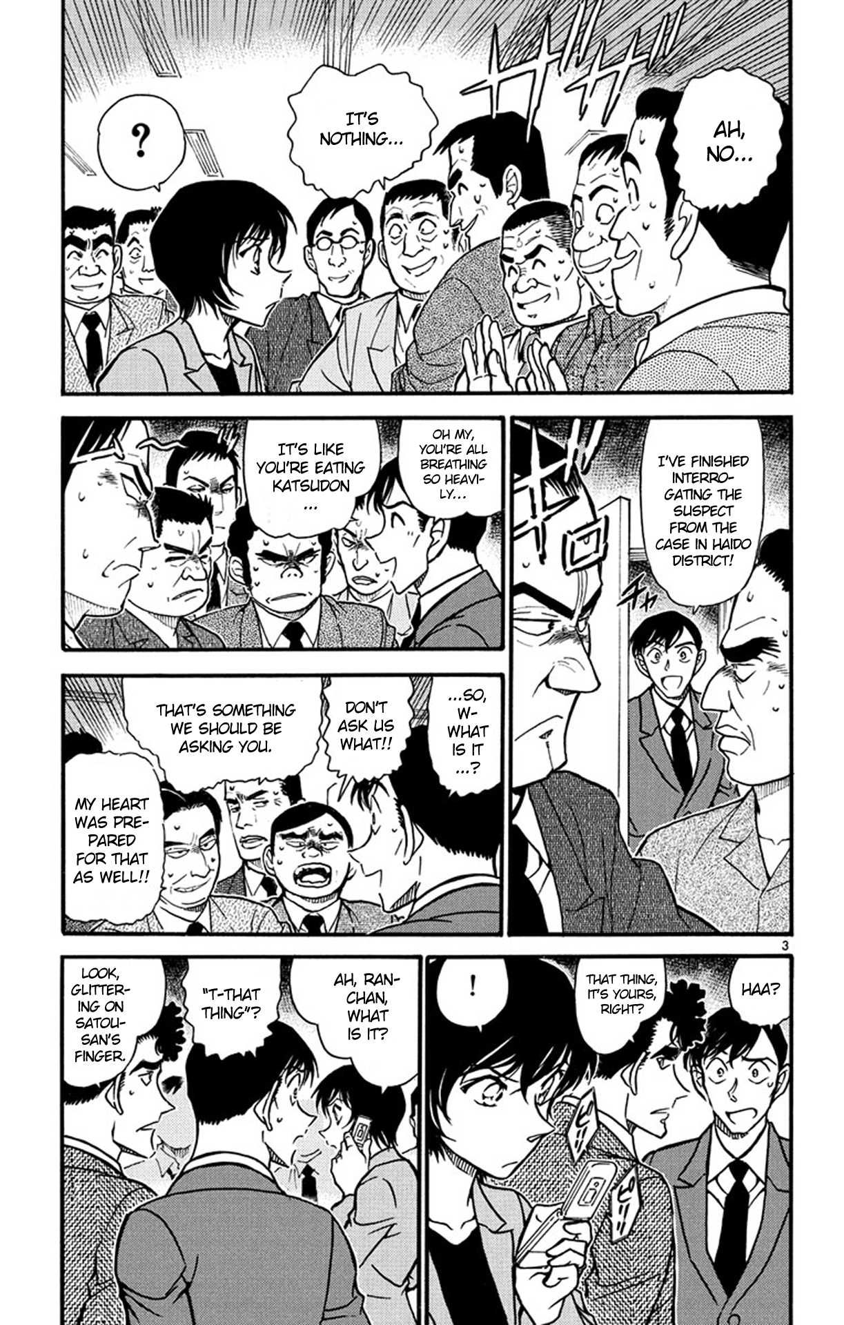 Detective Conan Chapter 576 page 4 - Chapter 576: The Engagement Ring (1)