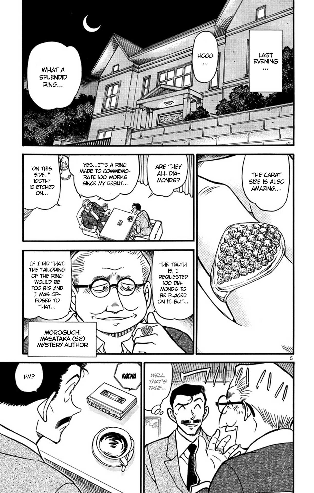 Detective Conan Chapter 576 page 6 - Chapter 576: The Engagement Ring (1)