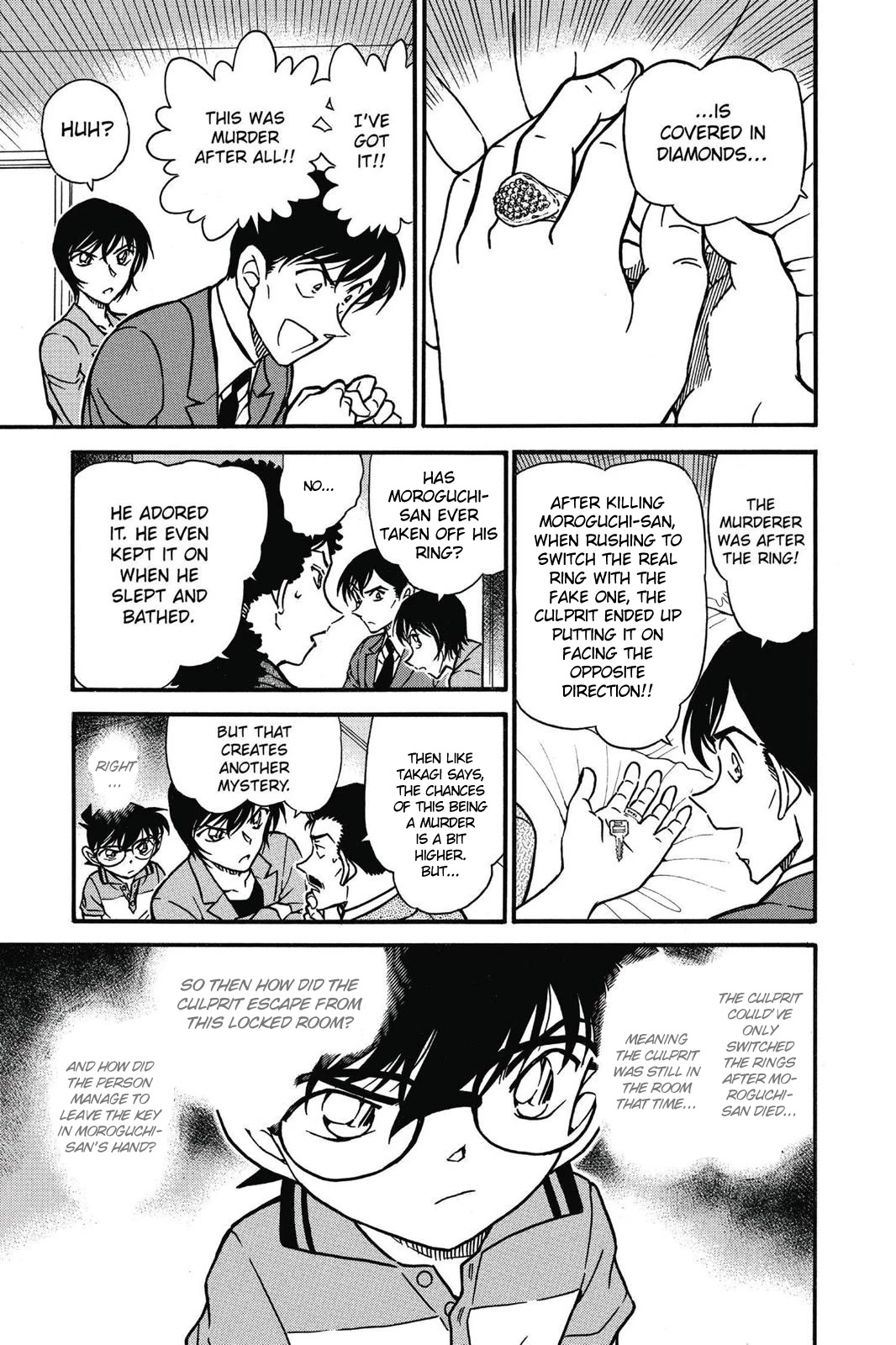 Detective Conan Chapter 577 page 10 - Chapter 577: The Engagement Ring (2)