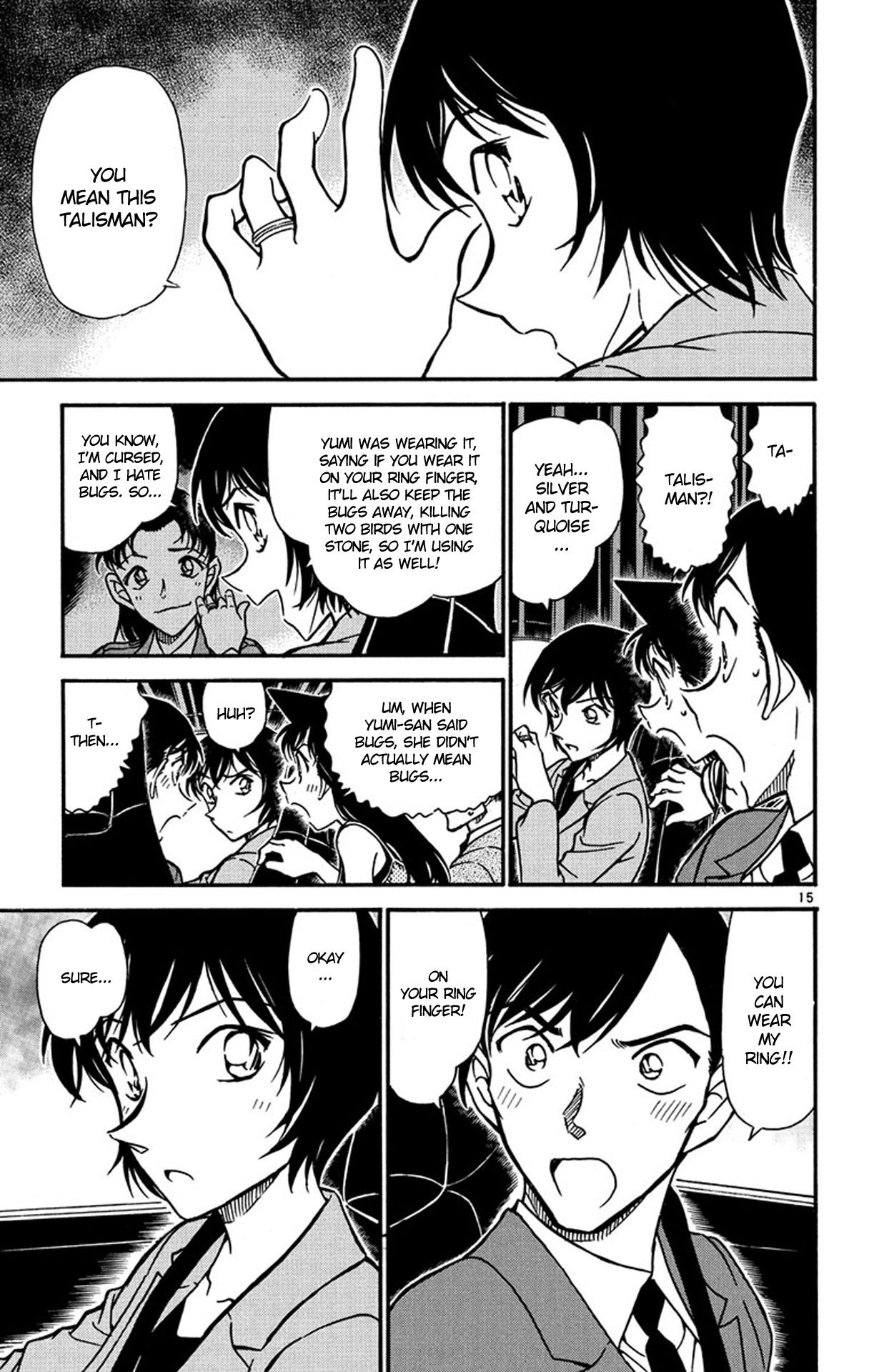 Detective Conan Chapter 578 page 16 - Chapter 578: The Engagement Ring (3)