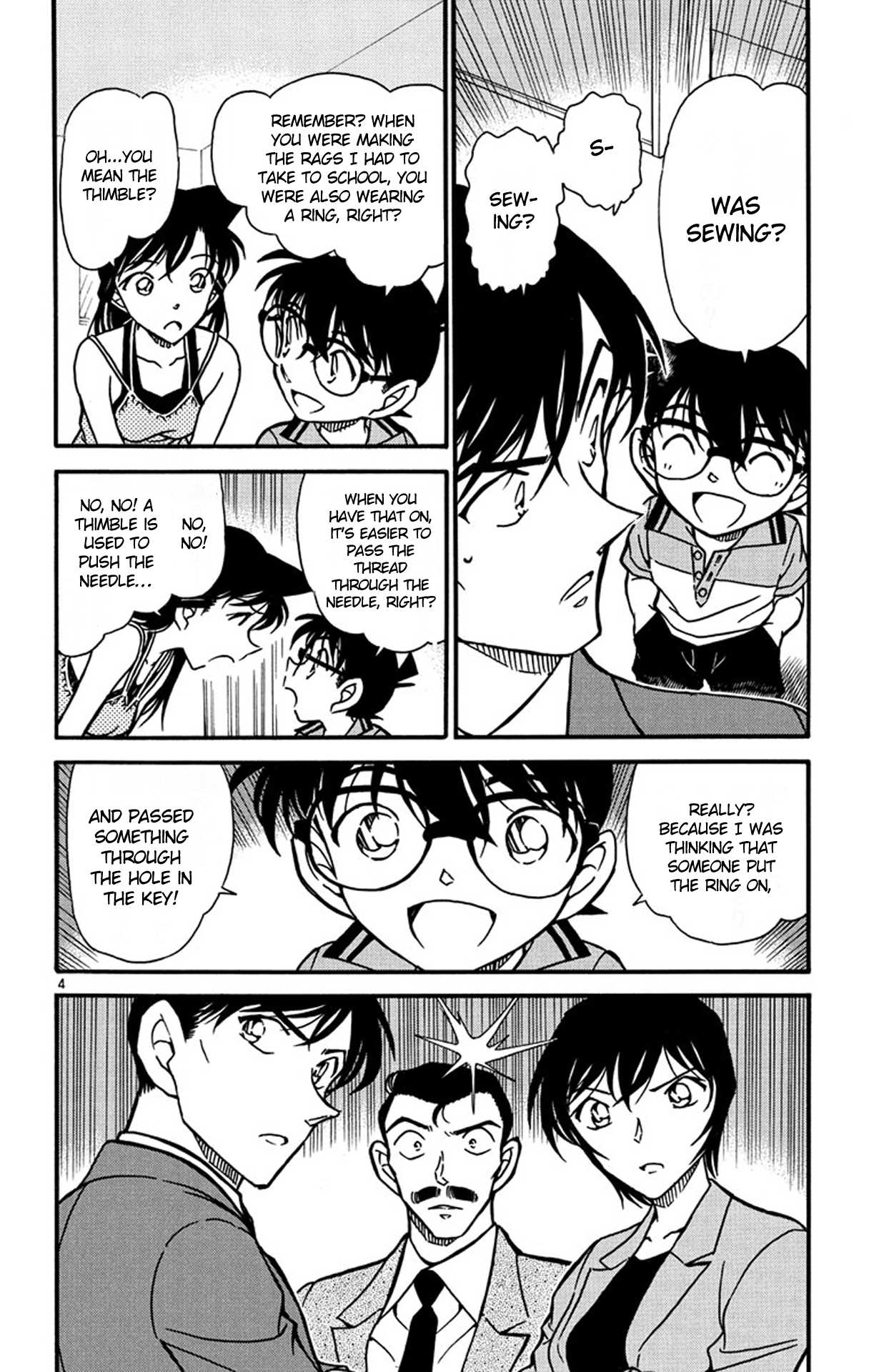 Detective Conan Chapter 578 page 5 - Chapter 578: The Engagement Ring (3)