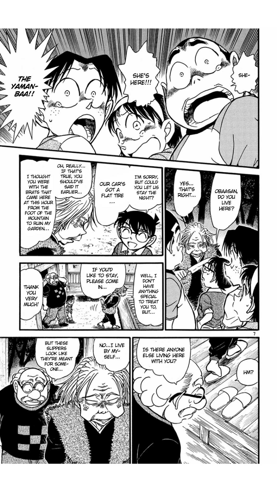 Detective Conan Chapter 579 page 8 - Chapter 579: The Onibaba Legend Murder Case (1)