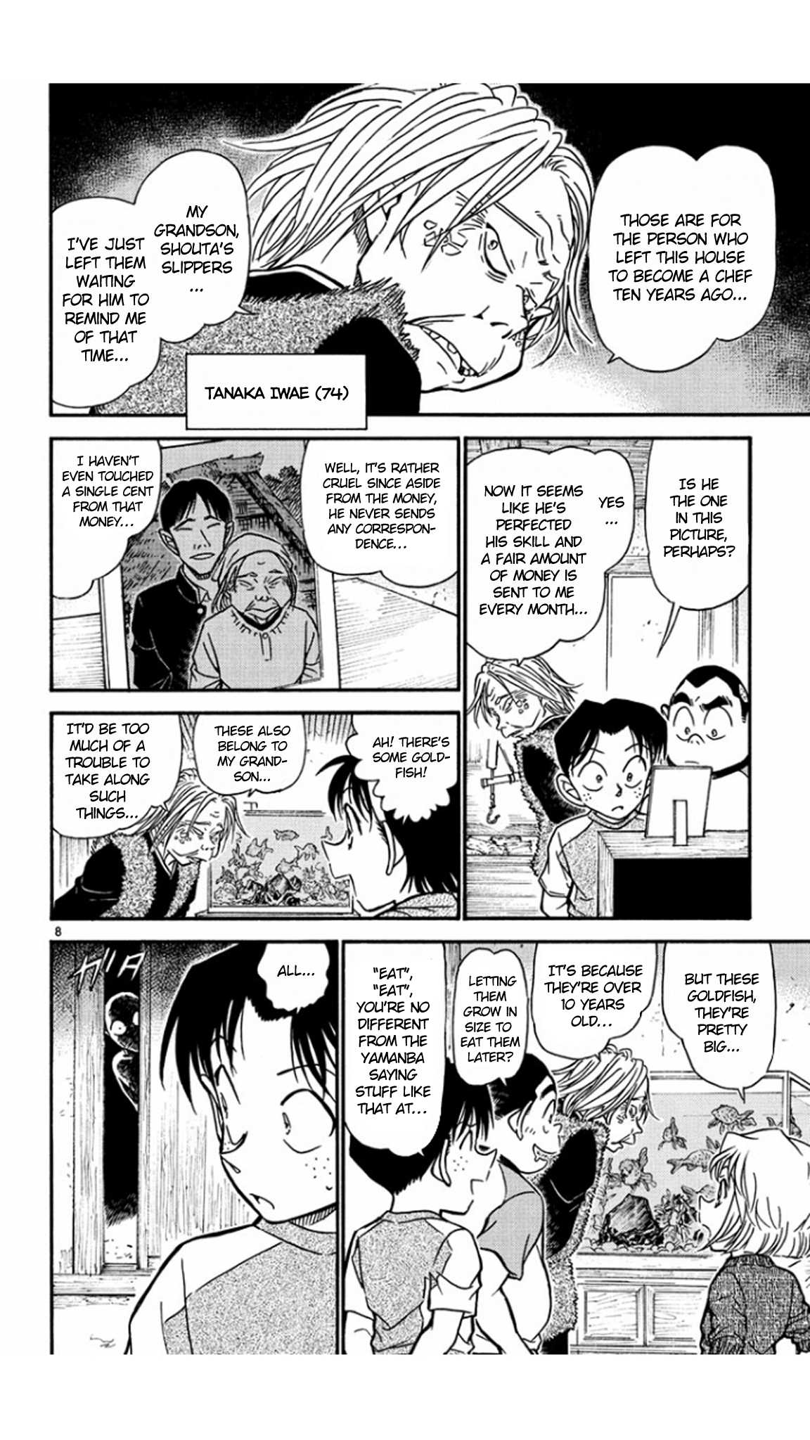 Detective Conan Chapter 579 page 9 - Chapter 579: The Onibaba Legend Murder Case (1)