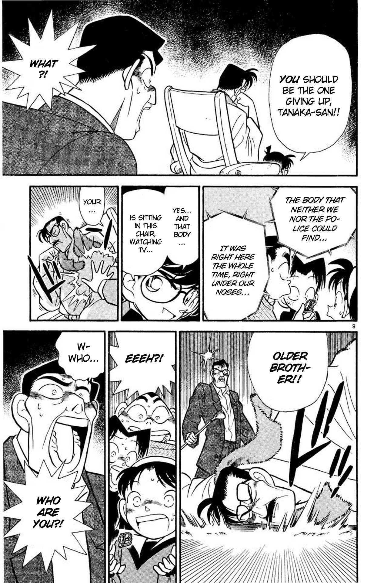 Detective Conan Chapter 58 page 10 - Chapter 58: The Mystery of the Moving Corpse