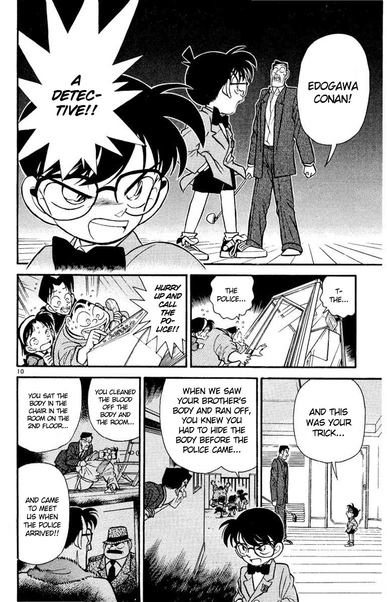 Detective Conan Chapter 58 page 11 - Chapter 58: The Mystery of the Moving Corpse