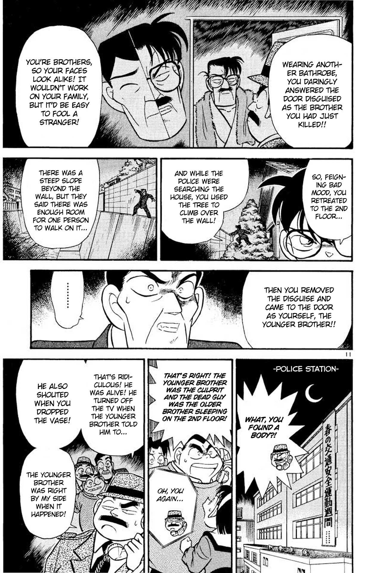 Detective Conan Chapter 58 page 12 - Chapter 58: The Mystery of the Moving Corpse