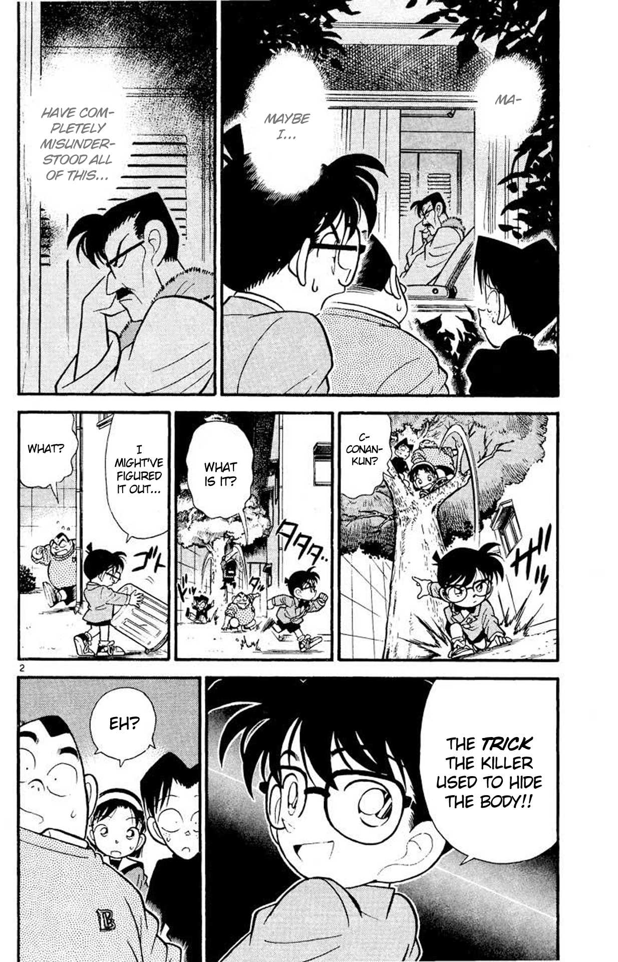 Detective Conan Chapter 58 page 3 - Chapter 58: The Mystery of the Moving Corpse