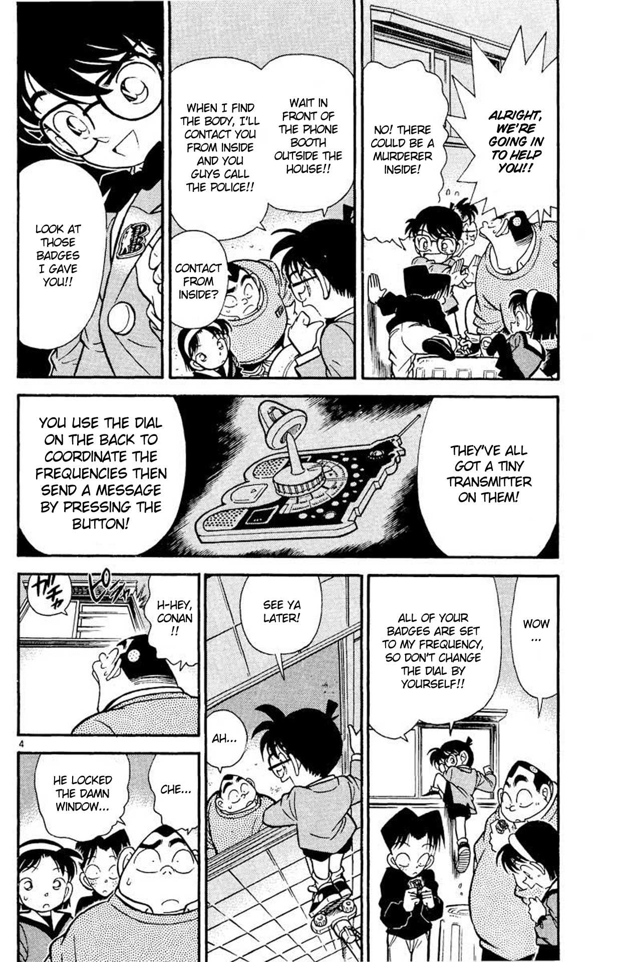 Detective Conan Chapter 58 page 5 - Chapter 58: The Mystery of the Moving Corpse