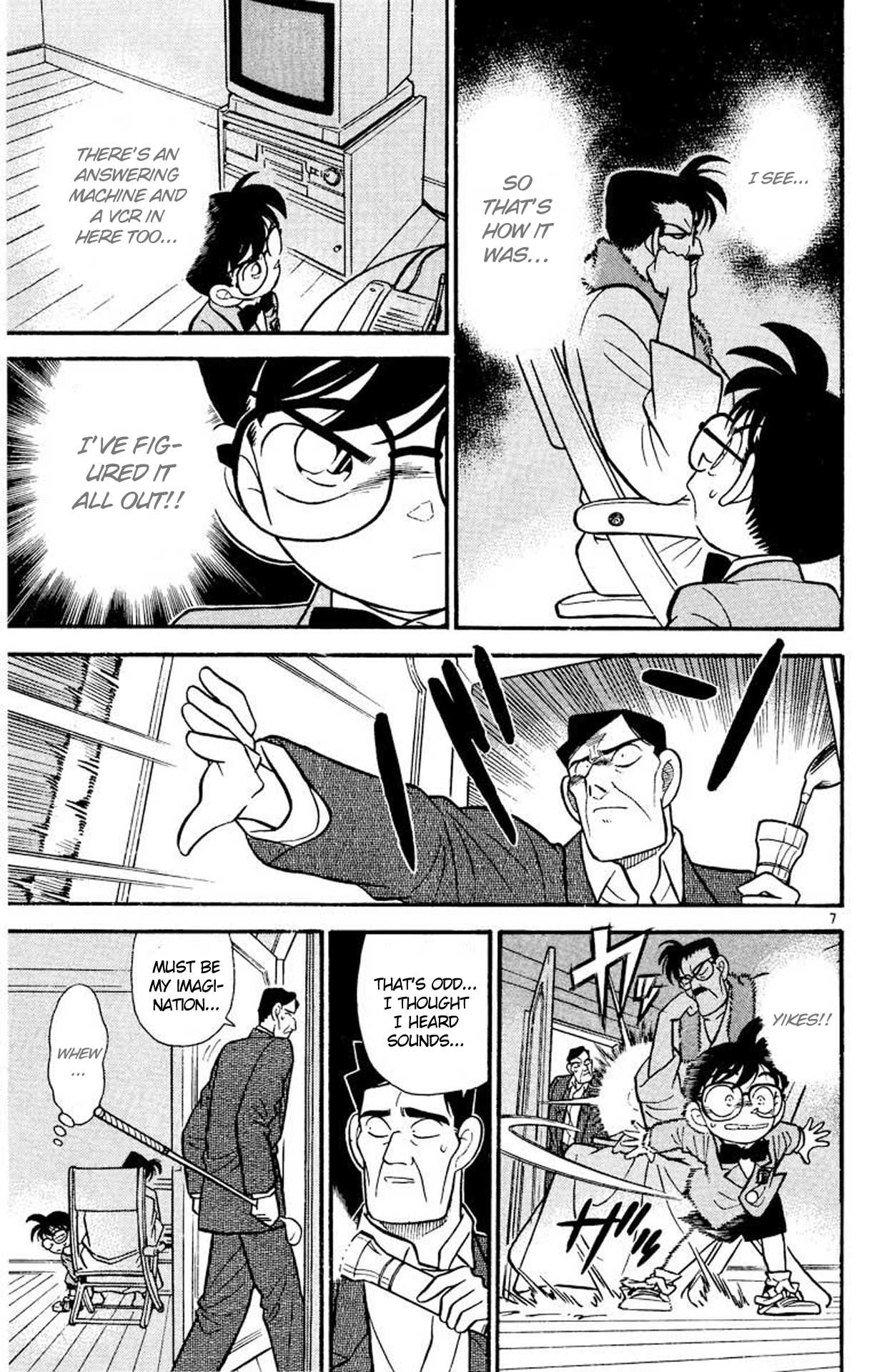Detective Conan Chapter 58 page 8 - Chapter 58: The Mystery of the Moving Corpse