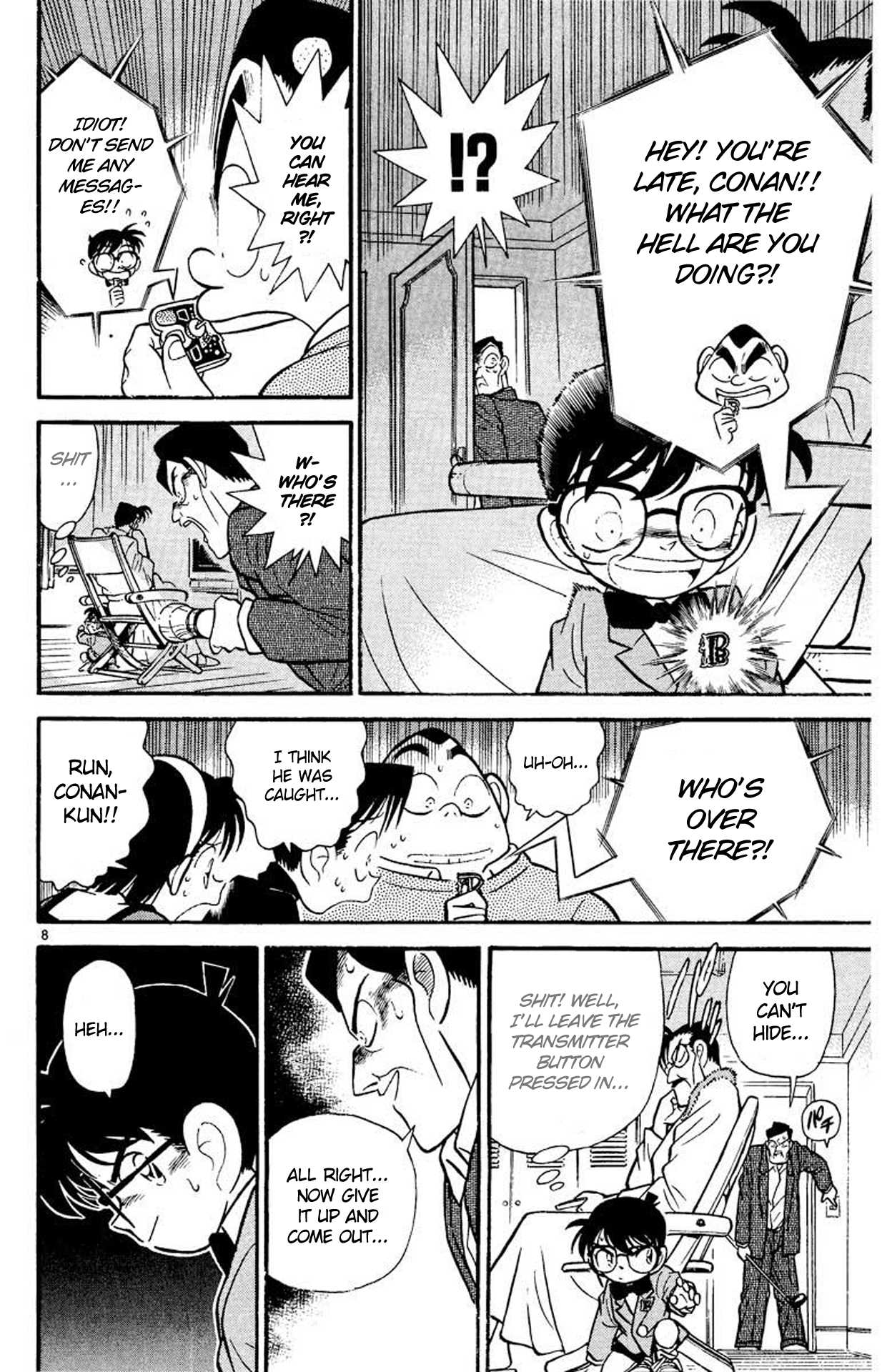 Detective Conan Chapter 58 page 9 - Chapter 58: The Mystery of the Moving Corpse