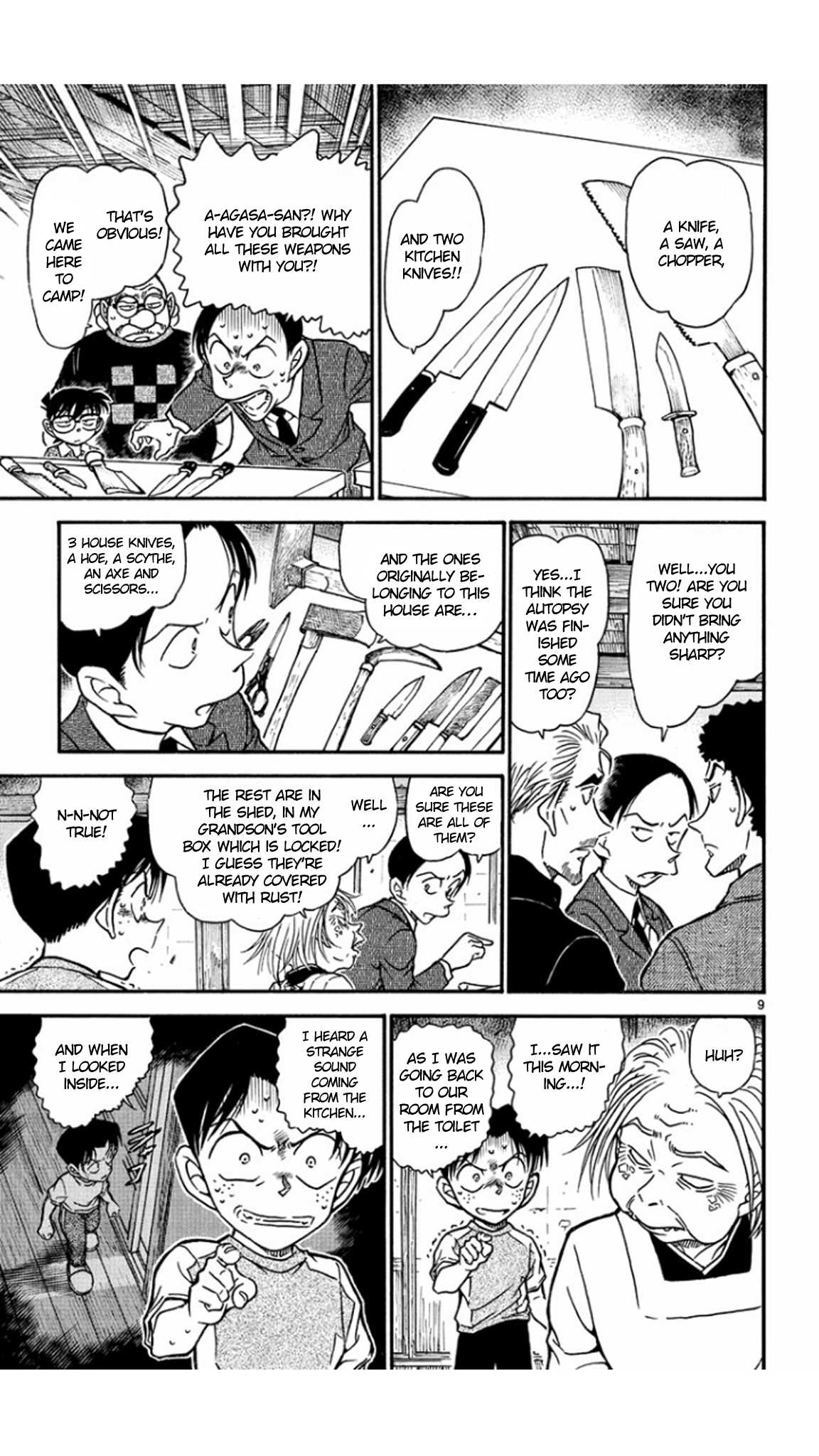 Detective Conan Chapter 580 page 10 - Chapter 580: The Onibaba Legend Murder Case (2)