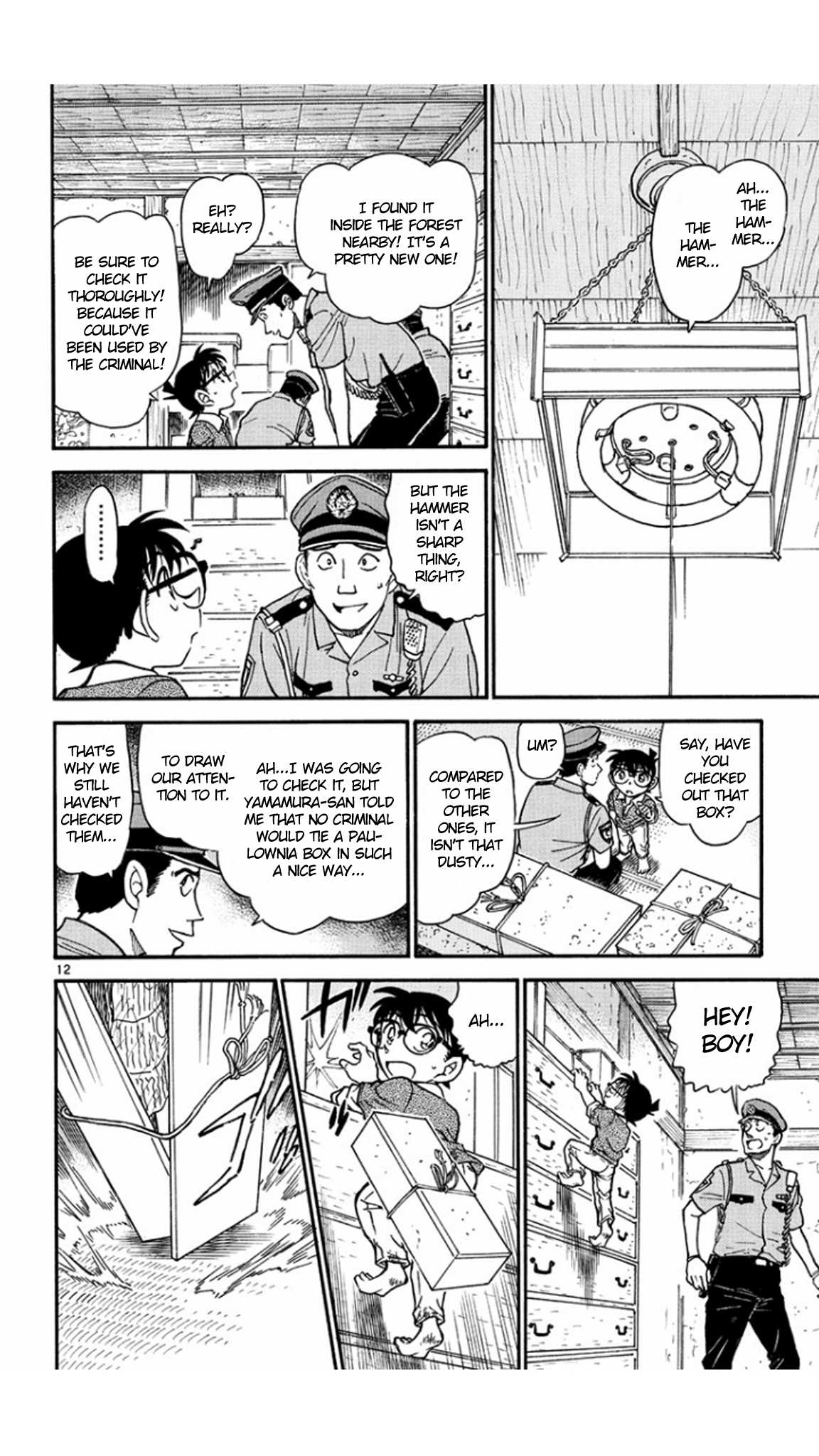 Detective Conan Chapter 580 page 13 - Chapter 580: The Onibaba Legend Murder Case (2)
