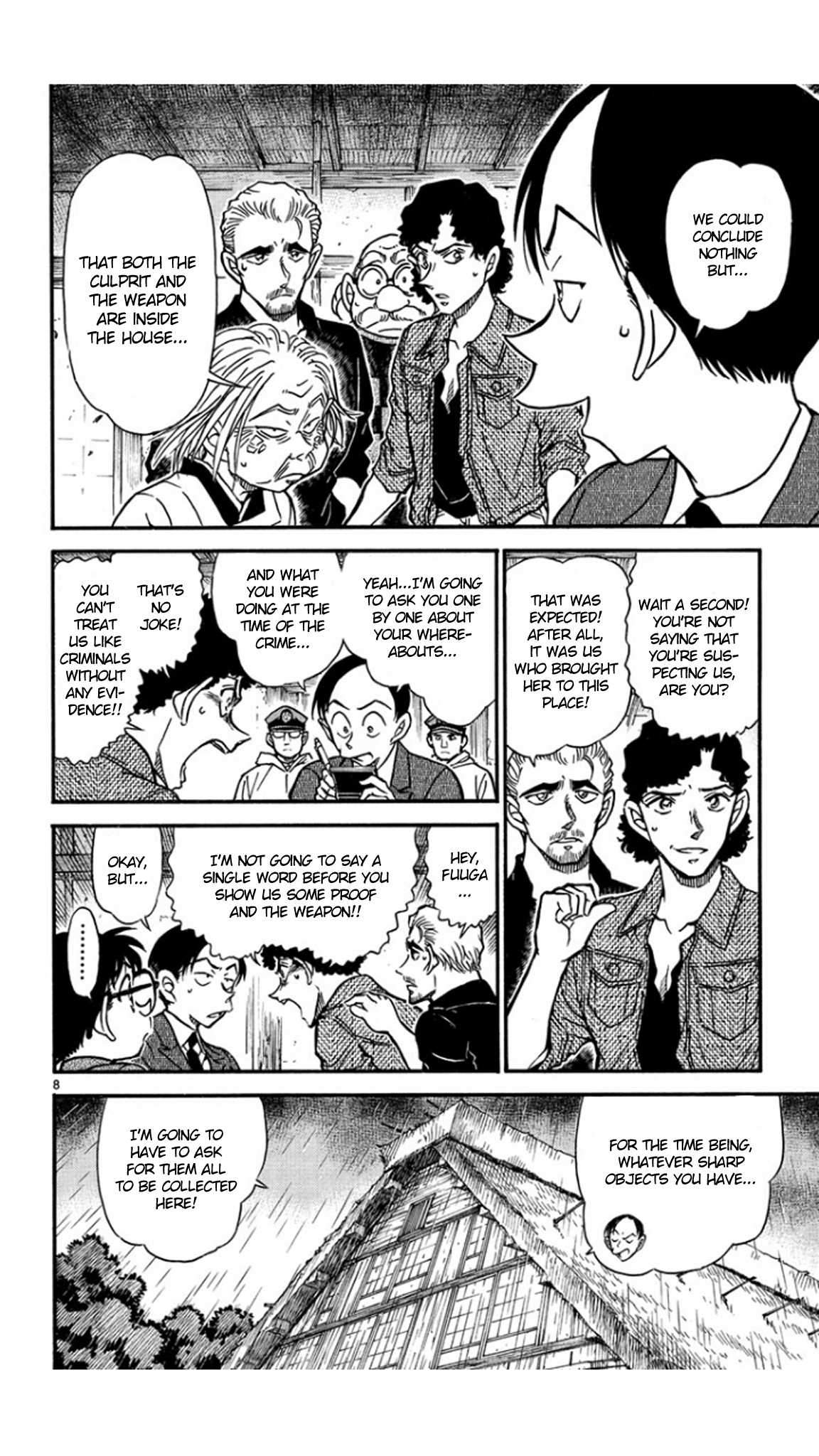 Detective Conan Chapter 580 page 9 - Chapter 580: The Onibaba Legend Murder Case (2)