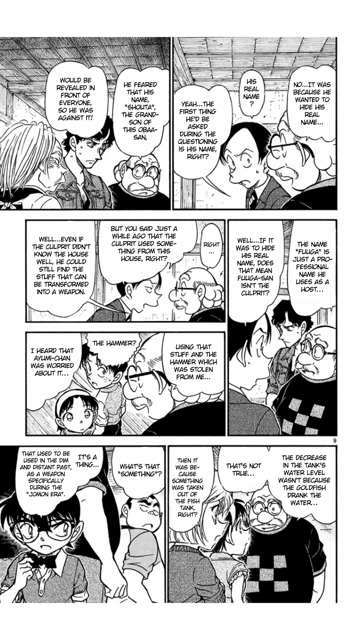 Detective Conan Chapter 581 page 10 - Chapter 581: The Onibaba Legend Murder Case (3)
