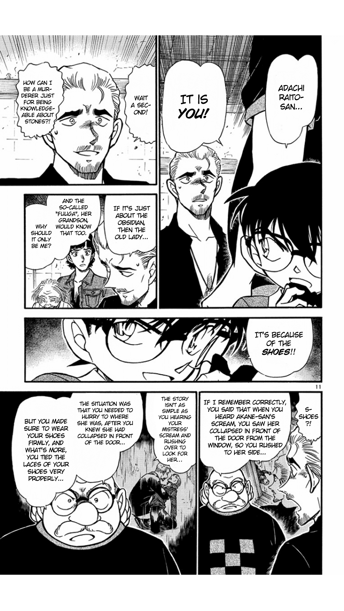 Detective Conan Chapter 581 page 12 - Chapter 581: The Onibaba Legend Murder Case (3)