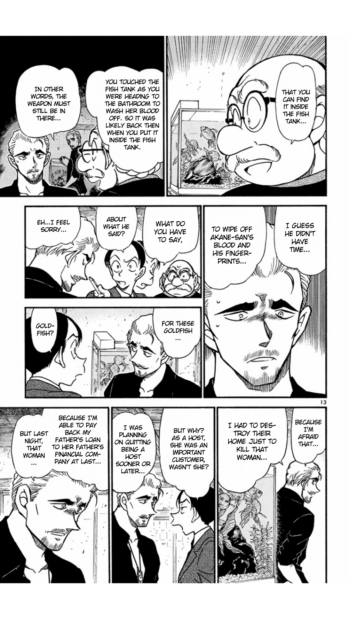 Detective Conan Chapter 581 page 14 - Chapter 581: The Onibaba Legend Murder Case (3)