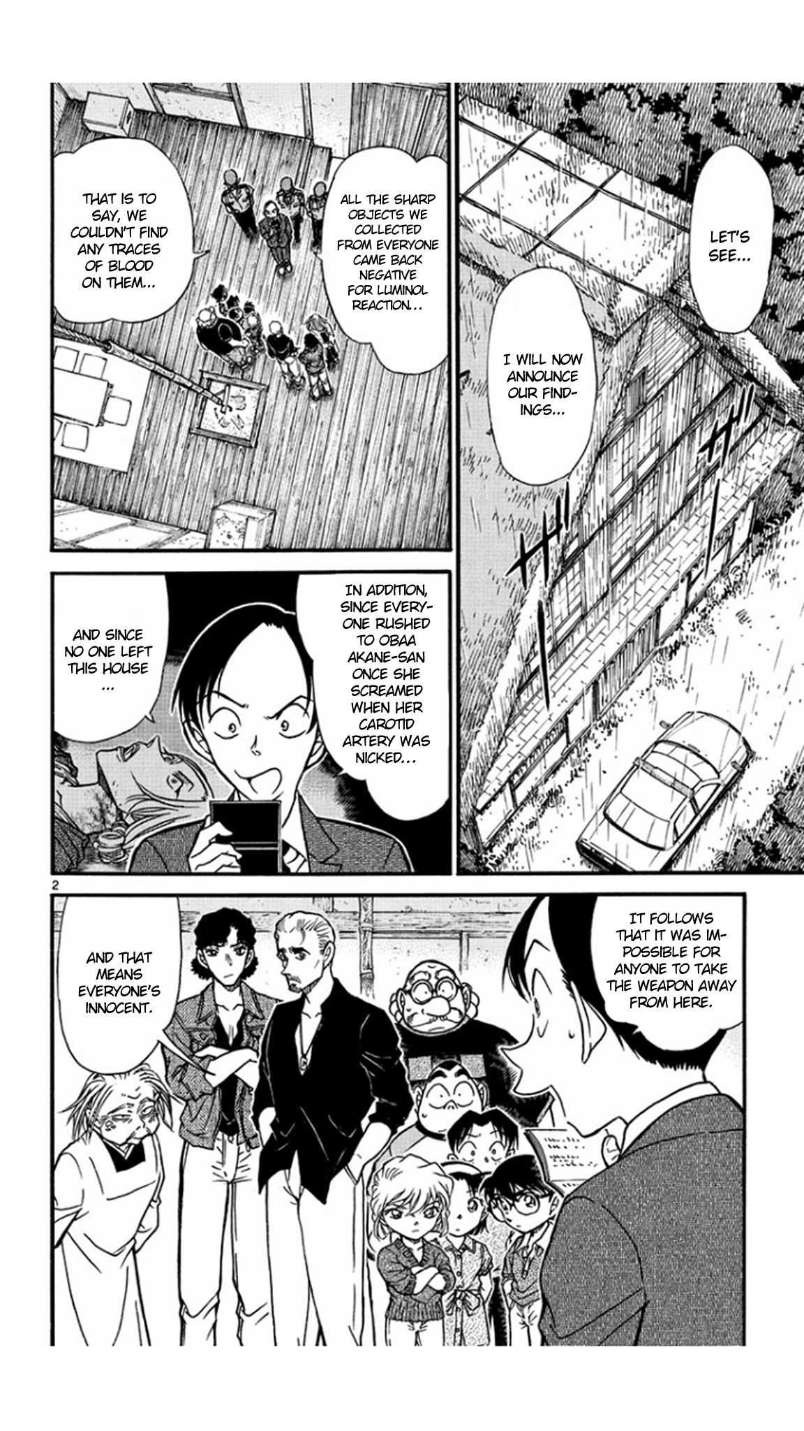 Detective Conan Chapter 581 page 3 - Chapter 581: The Onibaba Legend Murder Case (3)