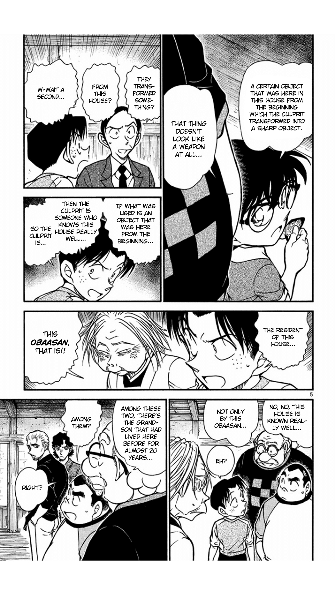 Detective Conan Chapter 581 page 6 - Chapter 581: The Onibaba Legend Murder Case (3)