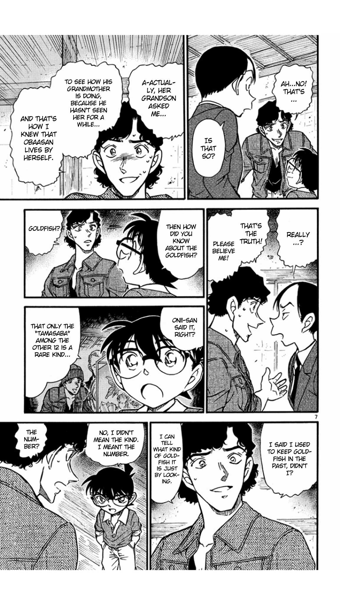 Detective Conan Chapter 581 page 8 - Chapter 581: The Onibaba Legend Murder Case (3)