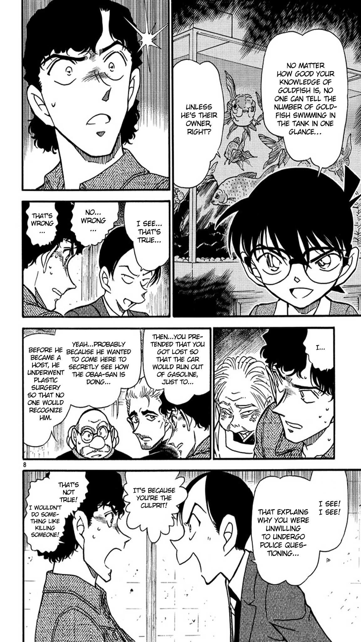 Detective Conan Chapter 581 page 9 - Chapter 581: The Onibaba Legend Murder Case (3)