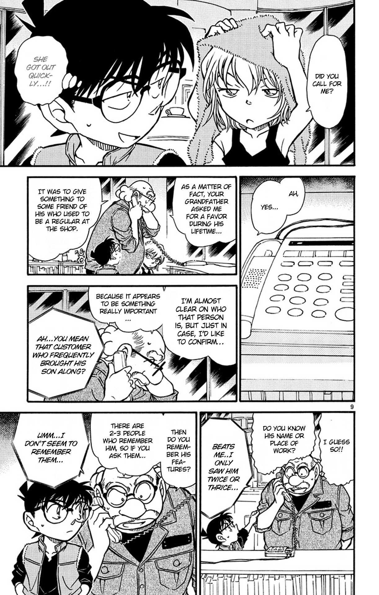 Detective Conan Chapter 582 page 10 - Chapter 582: A Clue from the West