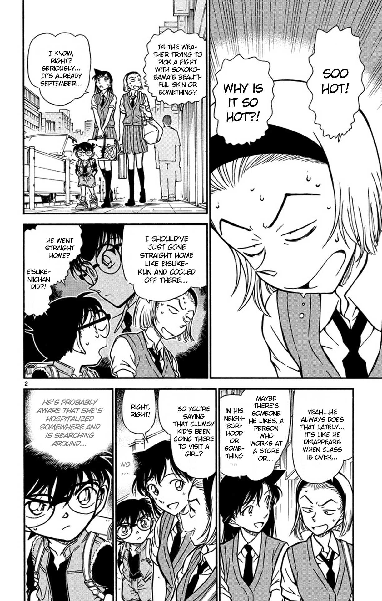 Detective Conan Chapter 582 page 3 - Chapter 582: A Clue from the West