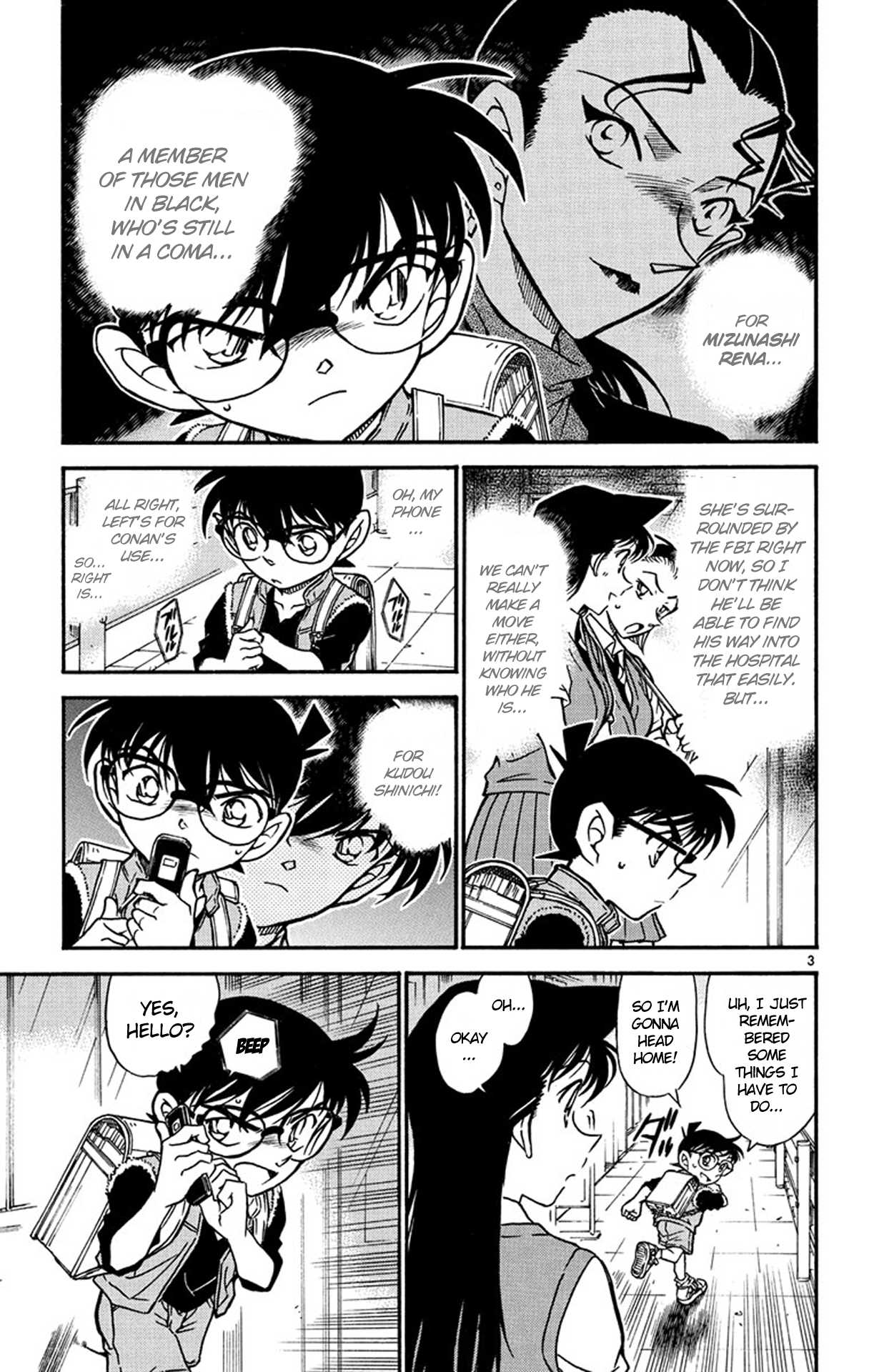 Detective Conan Chapter 582 page 4 - Chapter 582: A Clue from the West