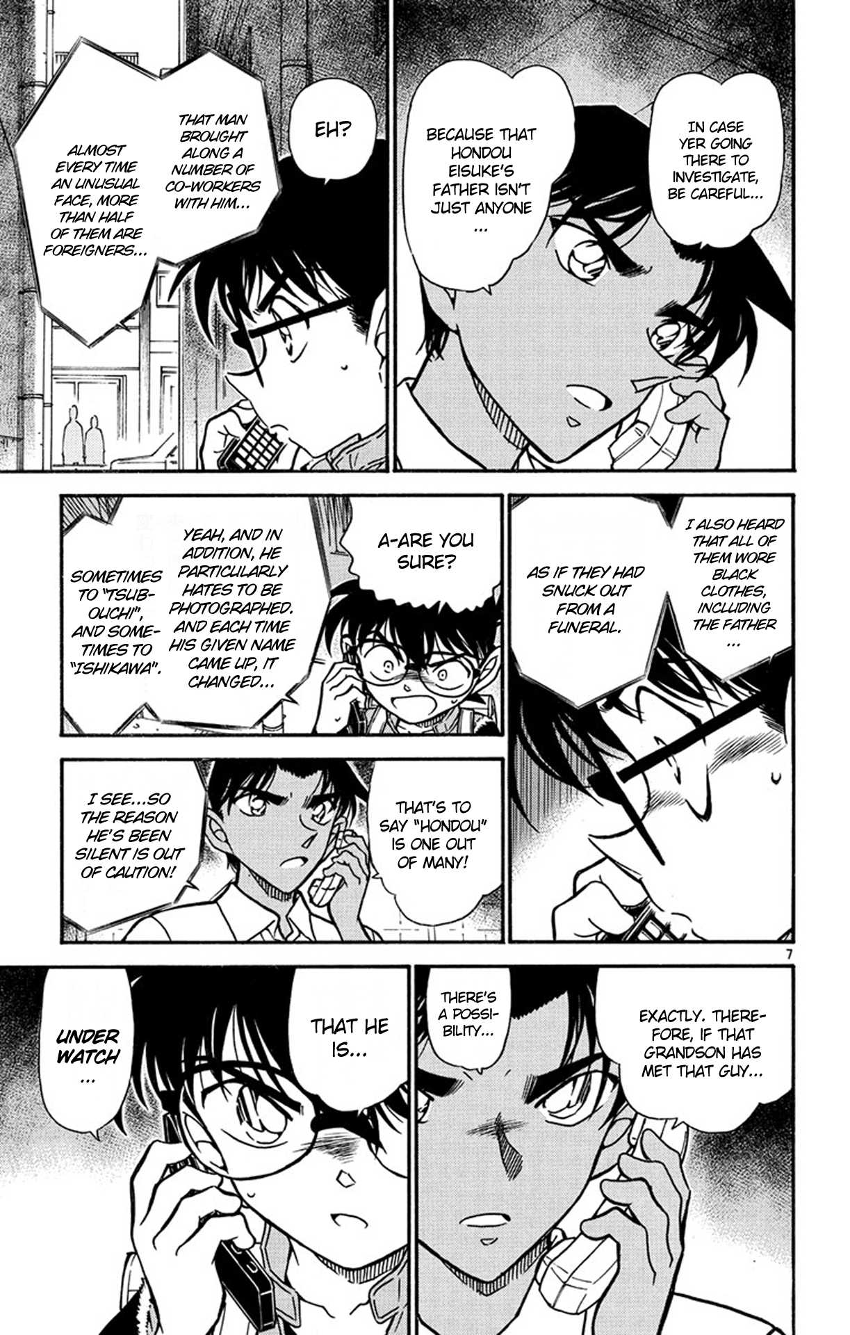 Detective Conan Chapter 582 page 8 - Chapter 582: A Clue from the West