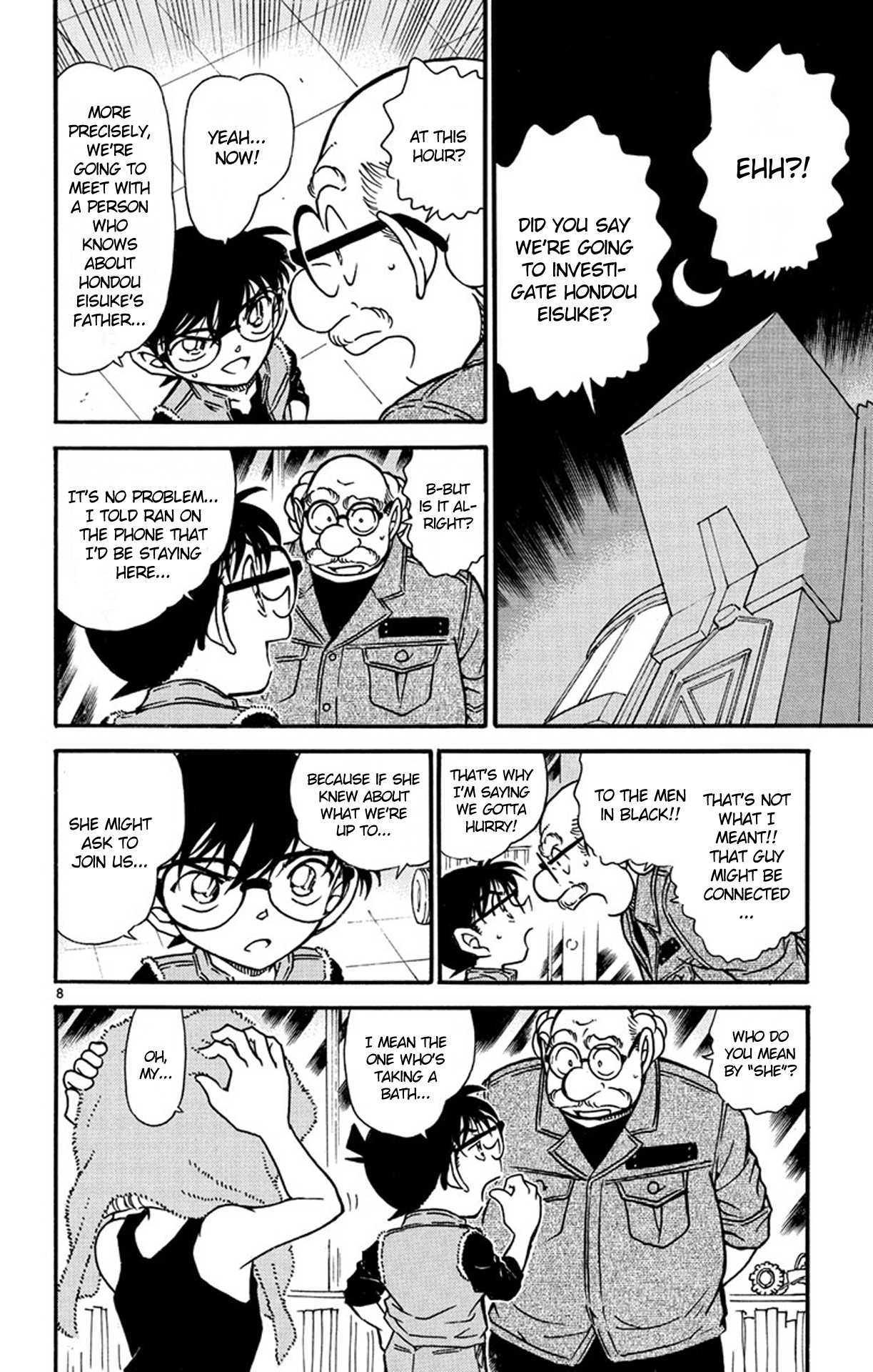 Detective Conan Chapter 582 page 9 - Chapter 582: A Clue from the West