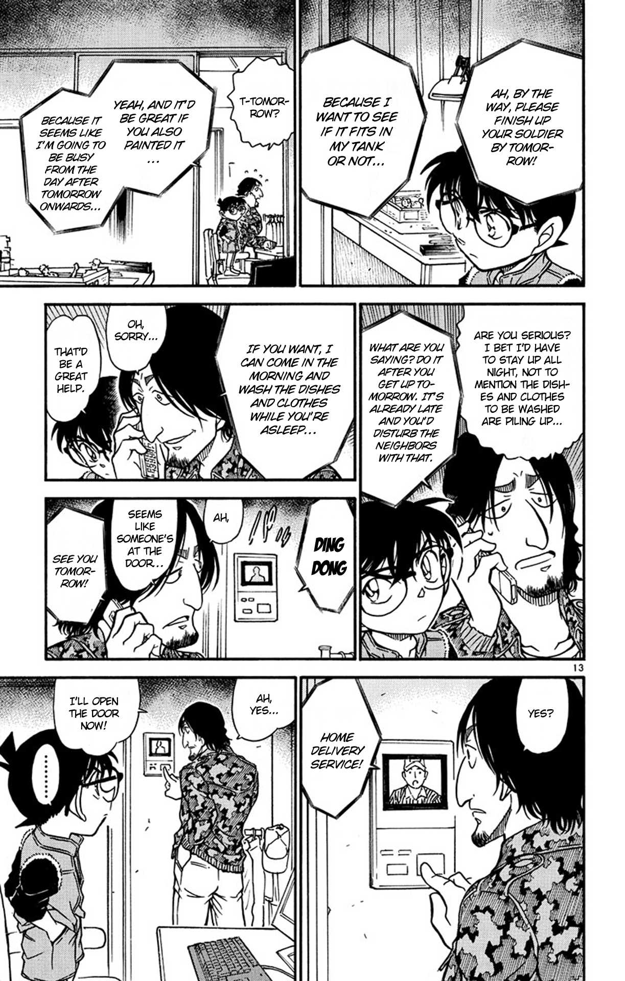 Detective Conan Chapter 583 page 14 - Chapter 583: Location of the Photograph