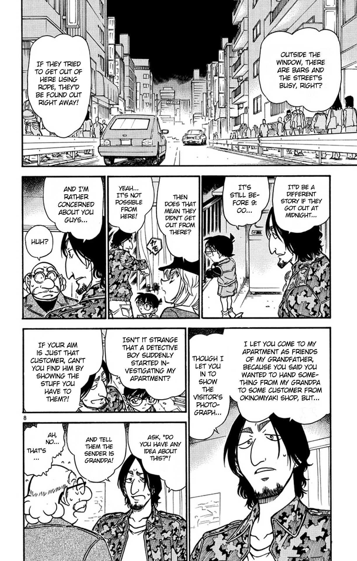 Detective Conan Chapter 583 page 9 - Chapter 583: Location of the Photograph