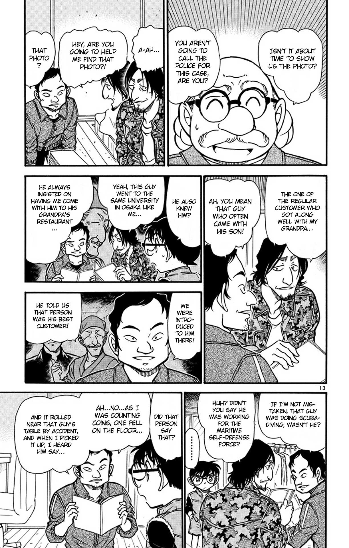 Detective Conan Chapter 584 page 14 - Chapter 584: Company