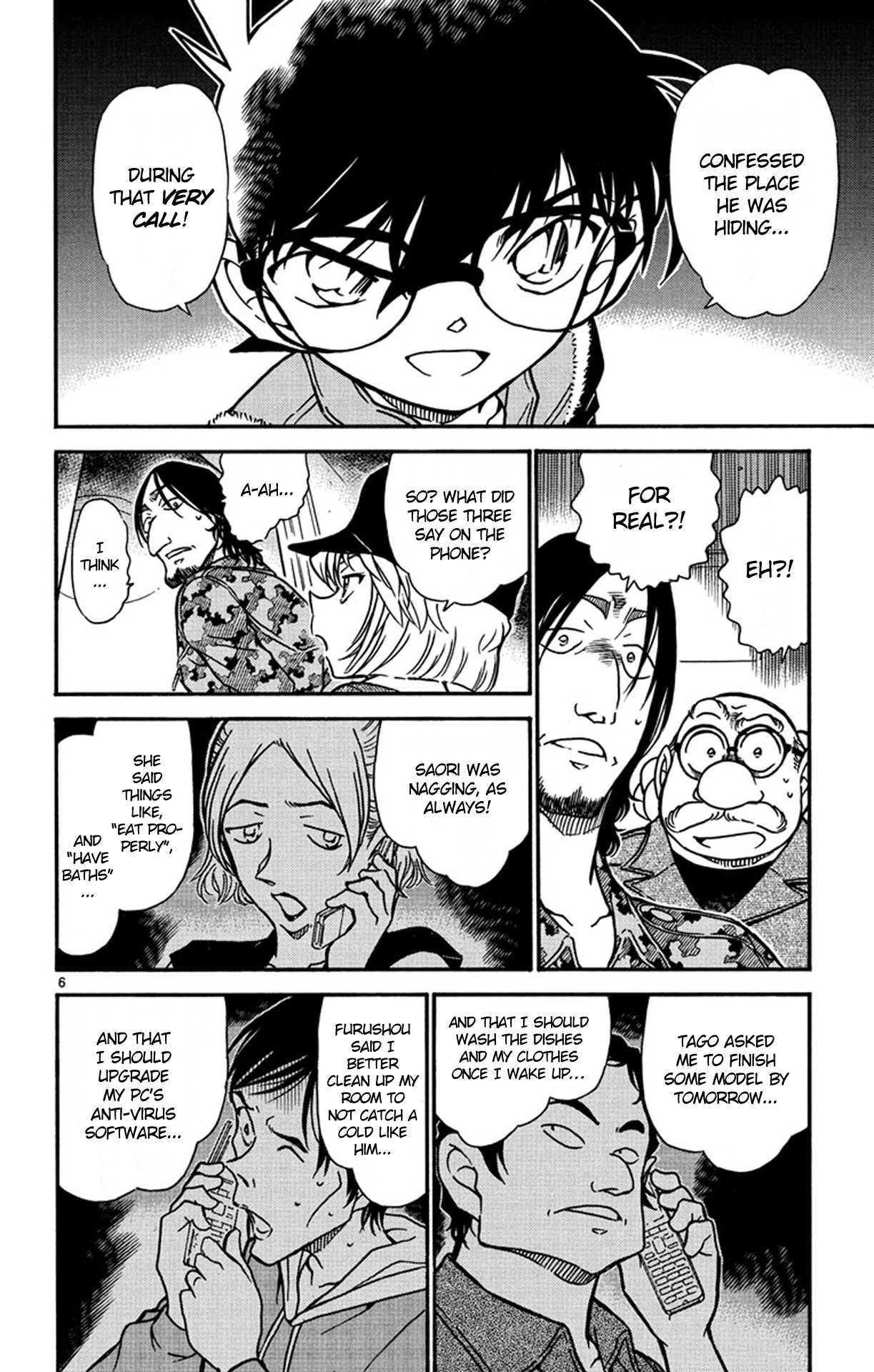 Detective Conan Chapter 584 page 7 - Chapter 584: Company