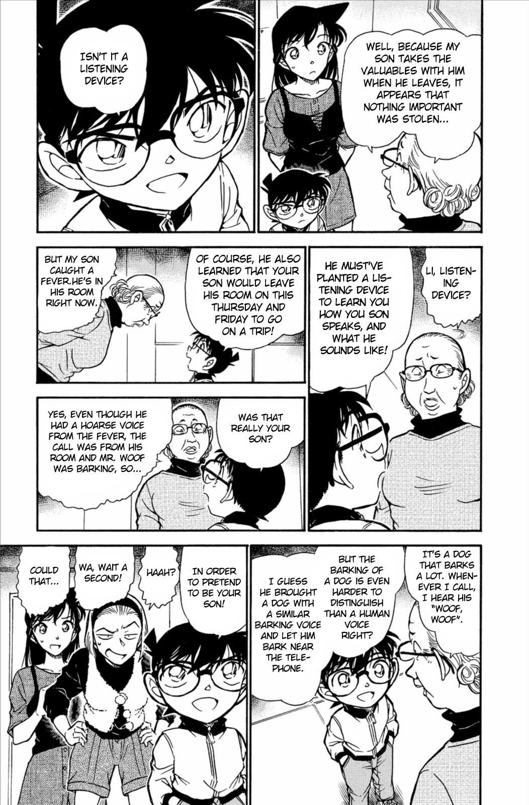 Detective Conan Chapter 586 page 6 - Chapter 586: The Truth Told by Blood
