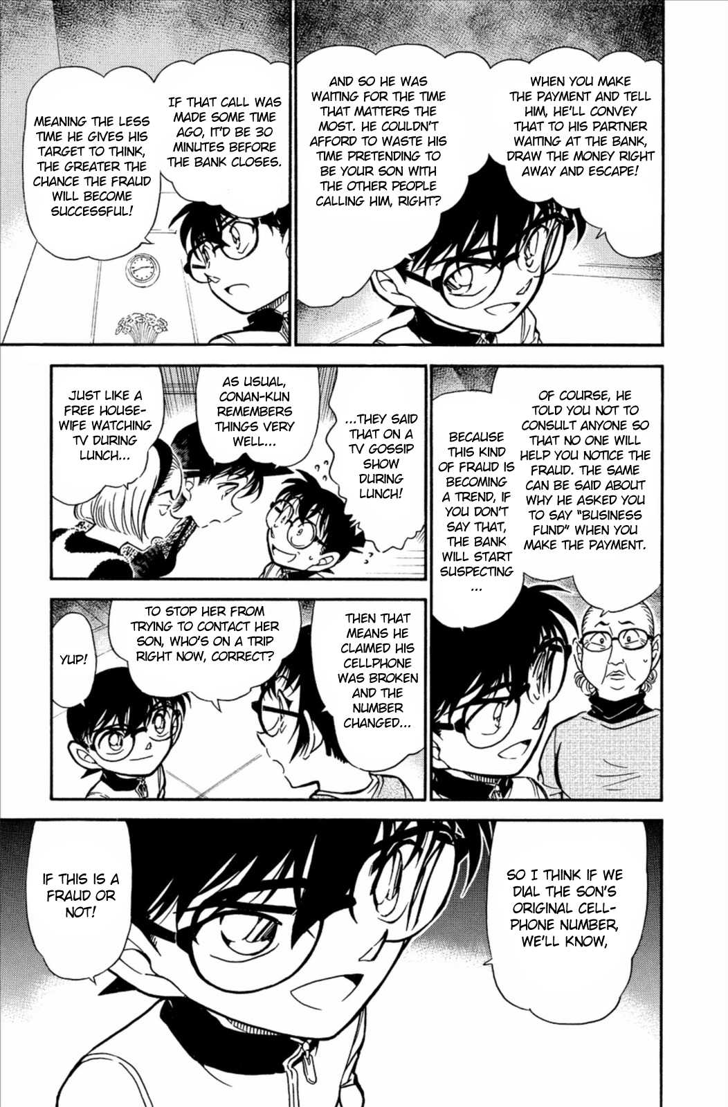 Detective Conan Chapter 586 page 8 - Chapter 586: The Truth Told by Blood