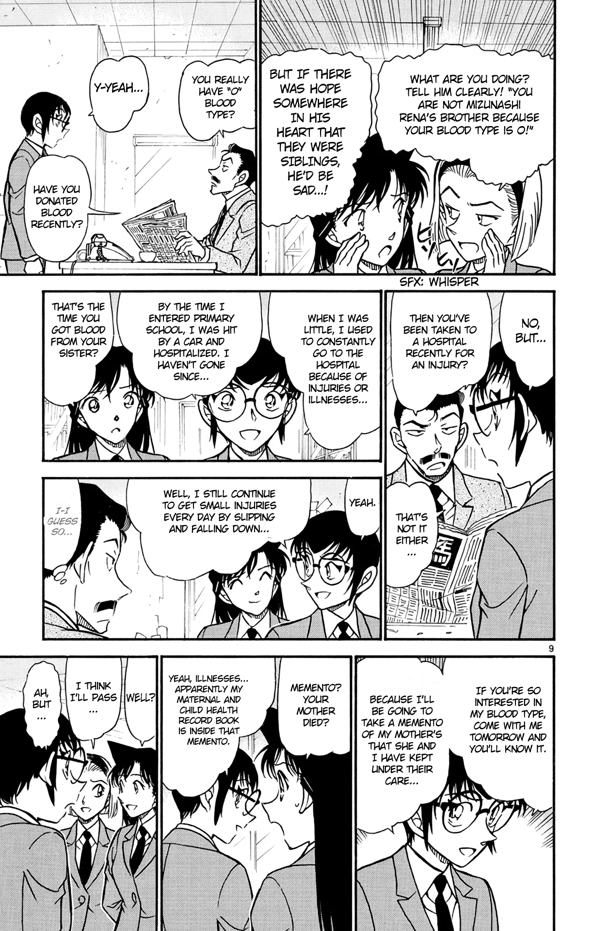 Detective Conan Chapter 587 page 10 - Chapter 587: A Mother's Memento