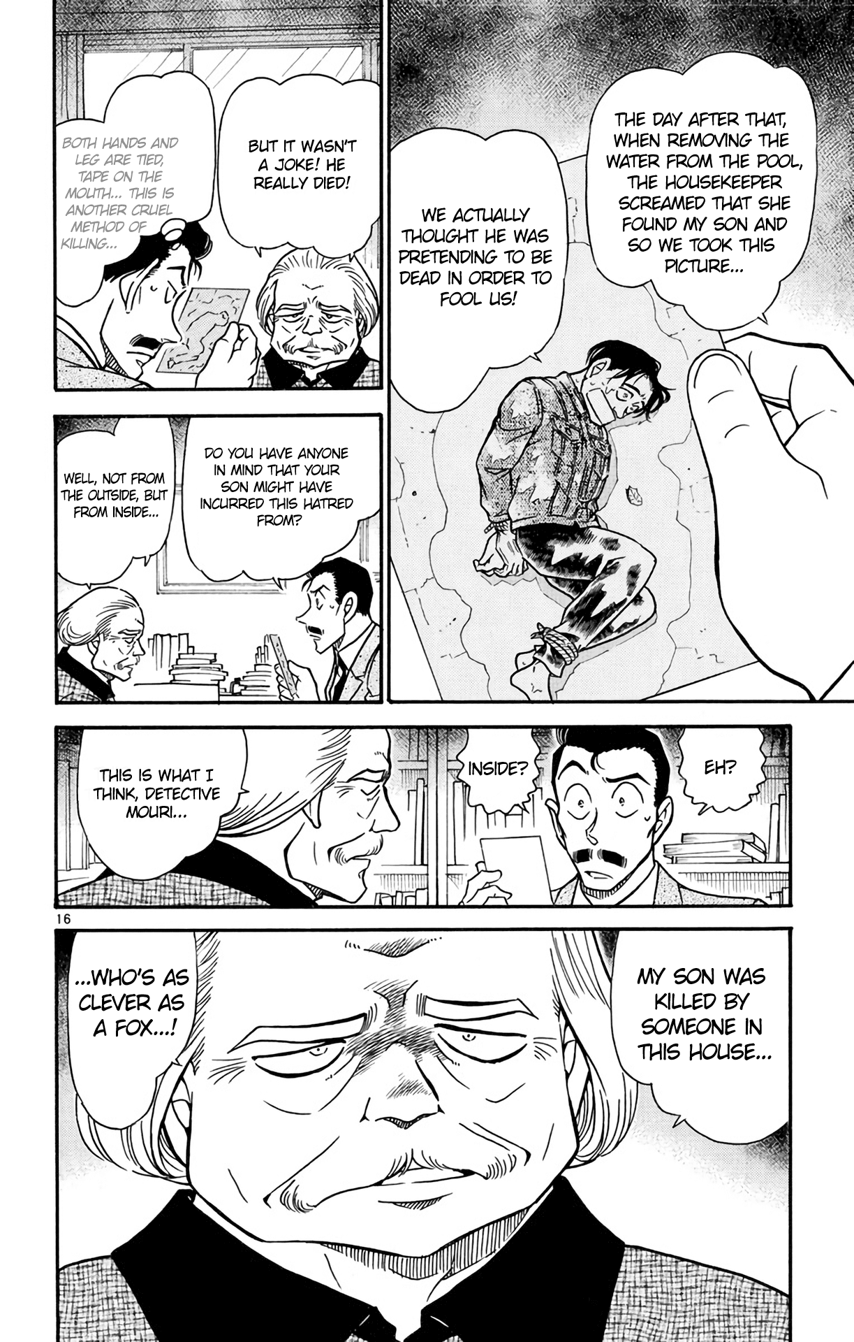 Detective Conan Chapter 587 page 17 - Chapter 587: A Mother's Memento