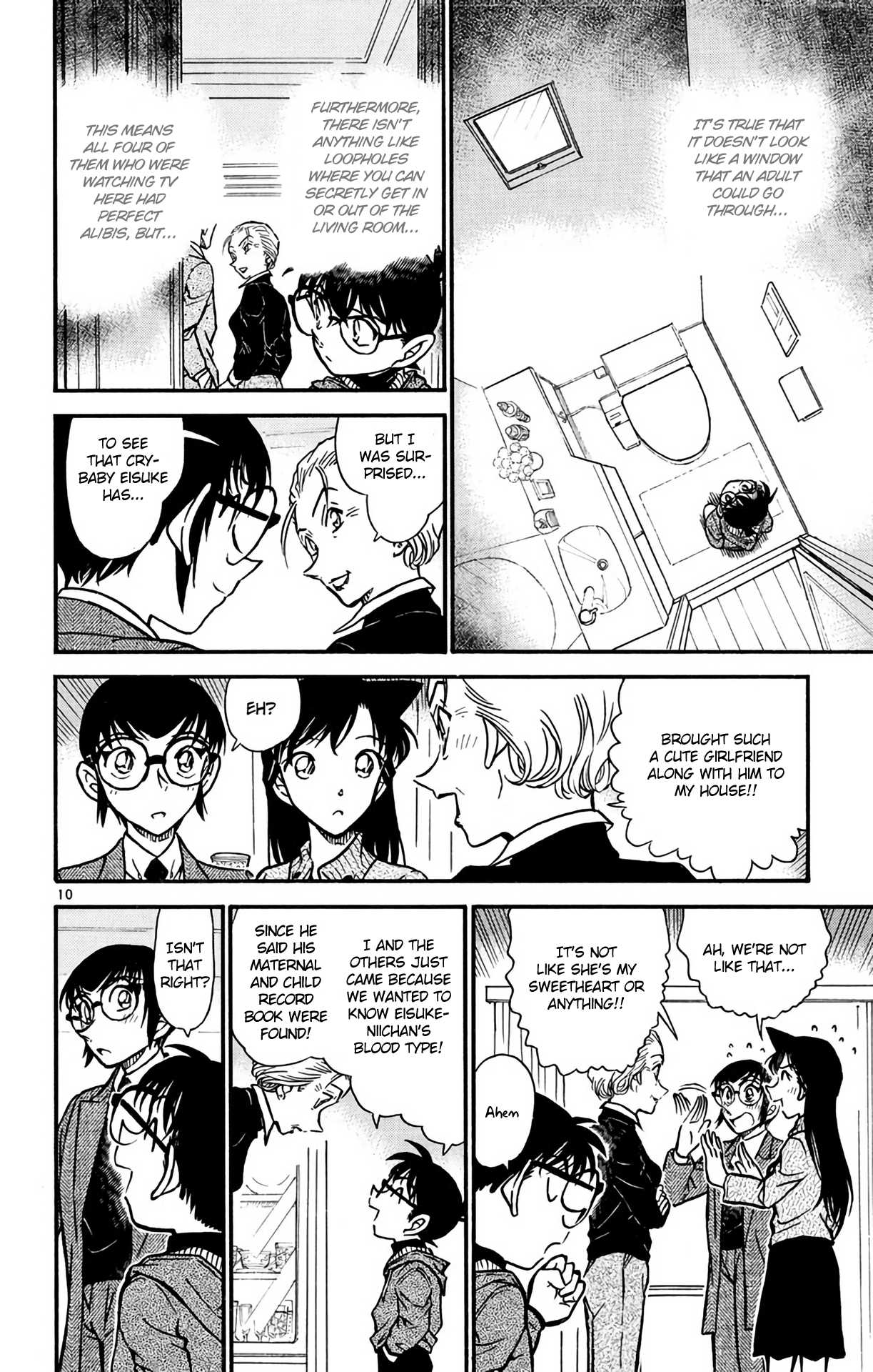 Detective Conan Chapter 588 page 11 - Chapter 588: The One Handglove Which Calls Death