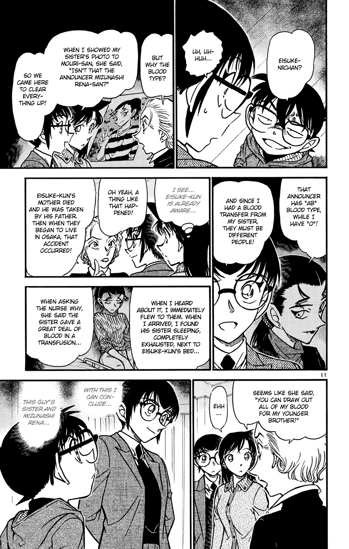 Detective Conan Chapter 588 page 12 - Chapter 588: The One Handglove Which Calls Death