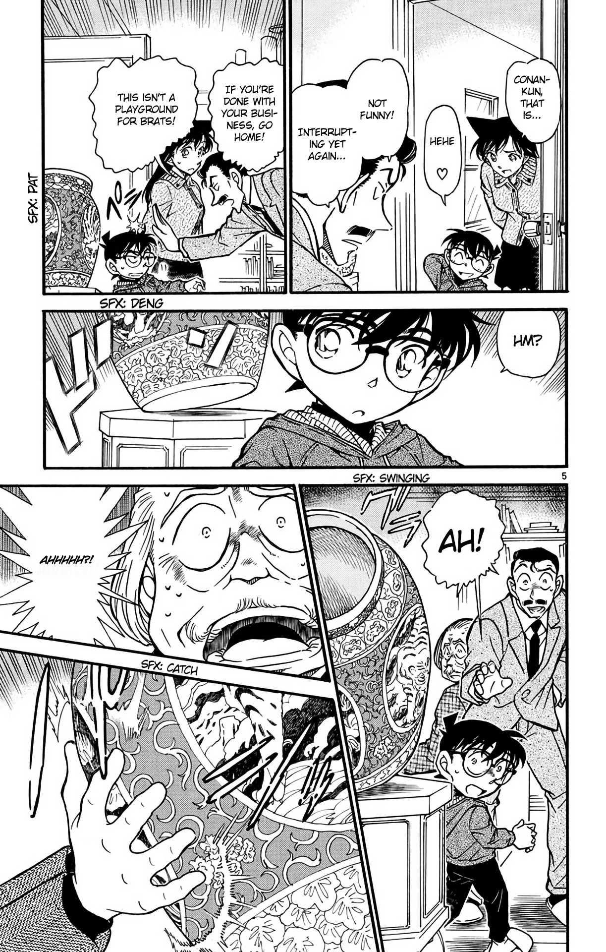 Detective Conan Chapter 588 page 6 - Chapter 588: The One Handglove Which Calls Death