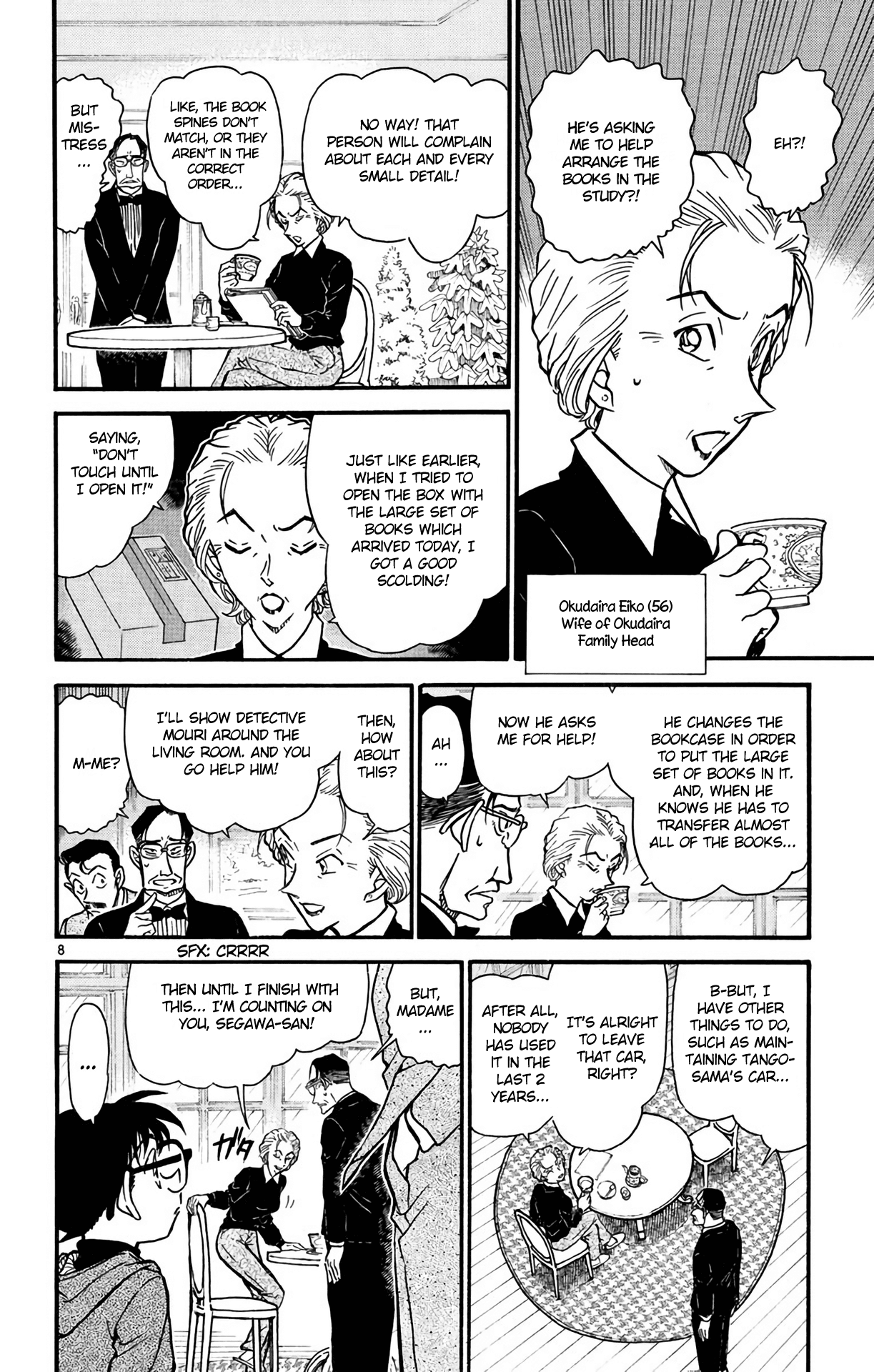 Detective Conan Chapter 588 page 9 - Chapter 588: The One Handglove Which Calls Death