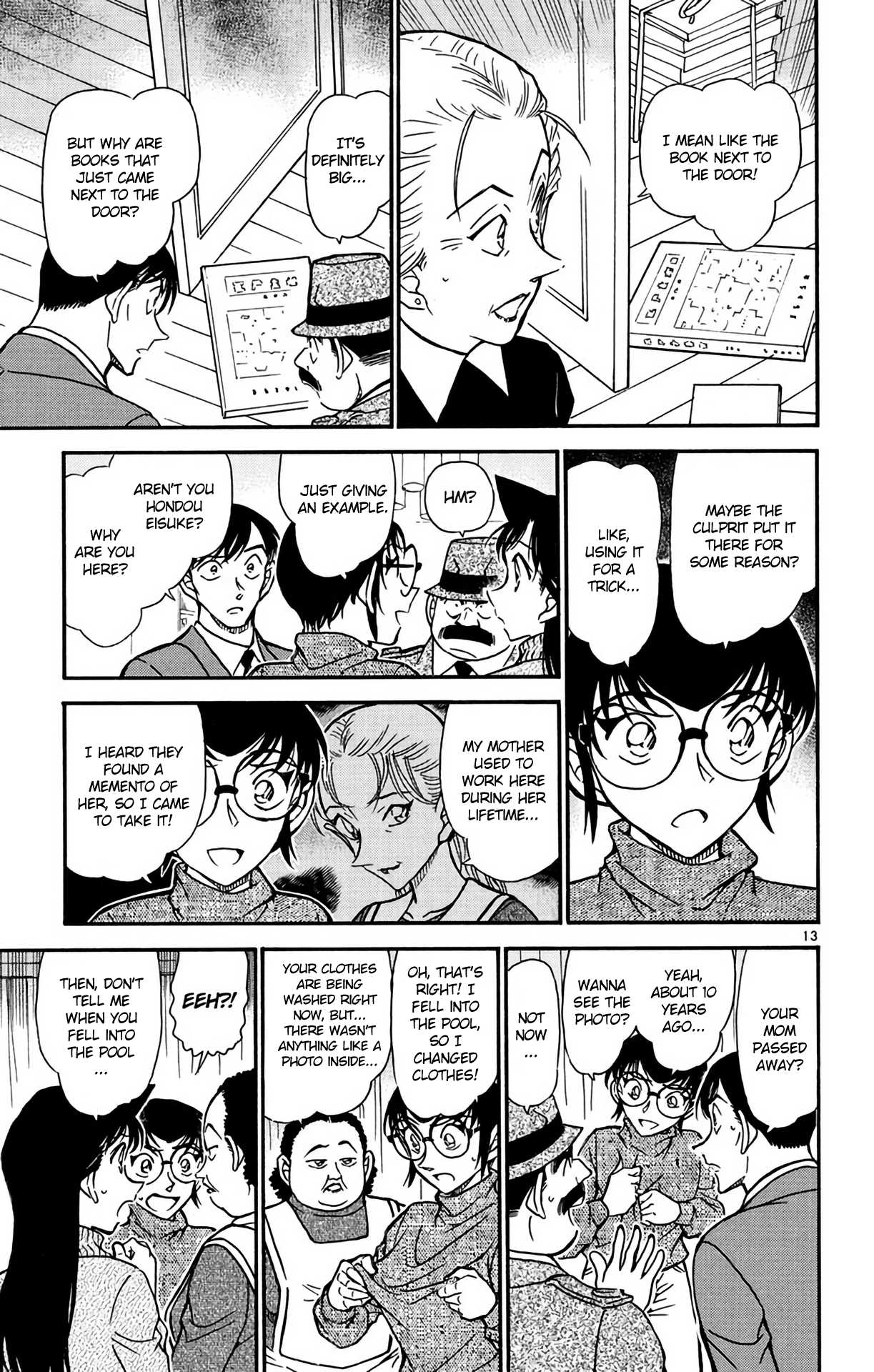 Detective Conan Chapter 589 page 14 - Chapter 589: The Killer from Hades